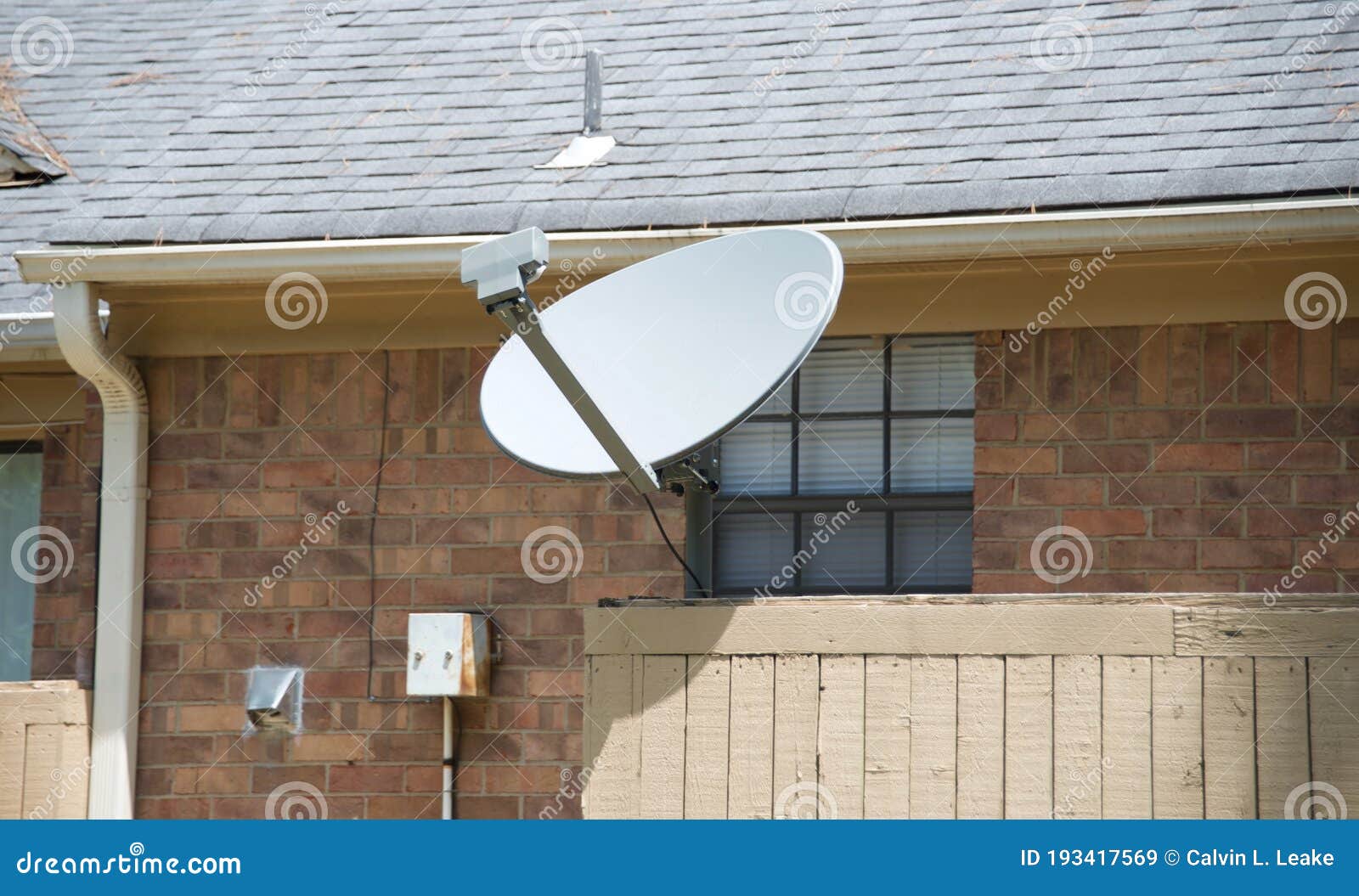 satellite television dish