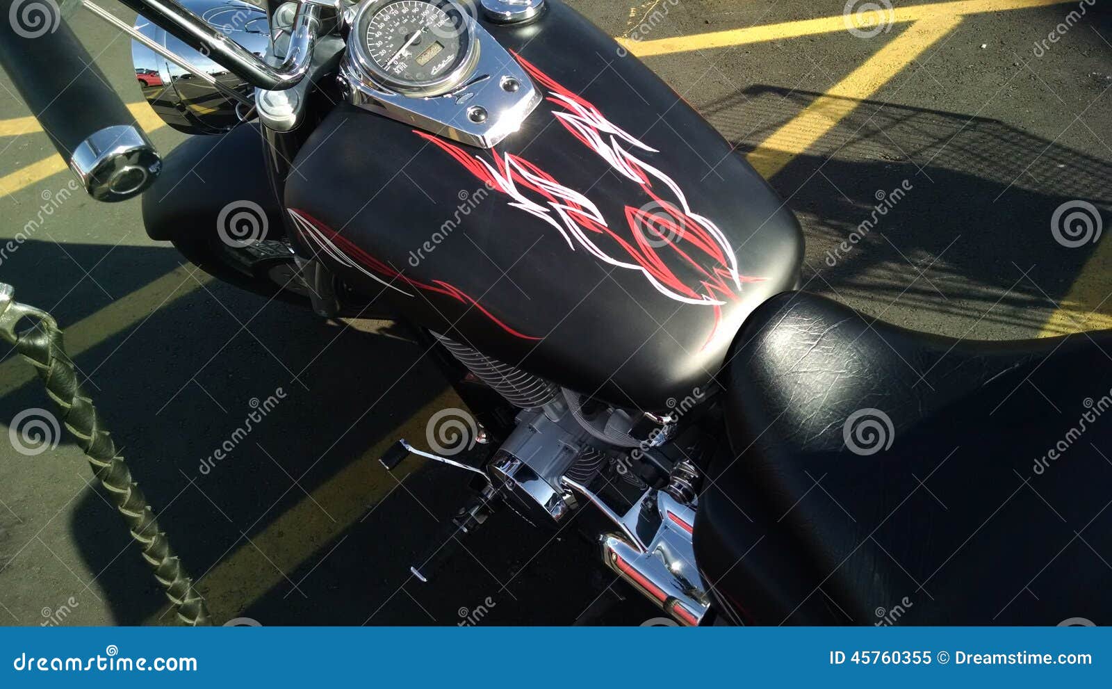 Satin Black Motorcycle Paint Pinstripes Editorial Image Image of nuce