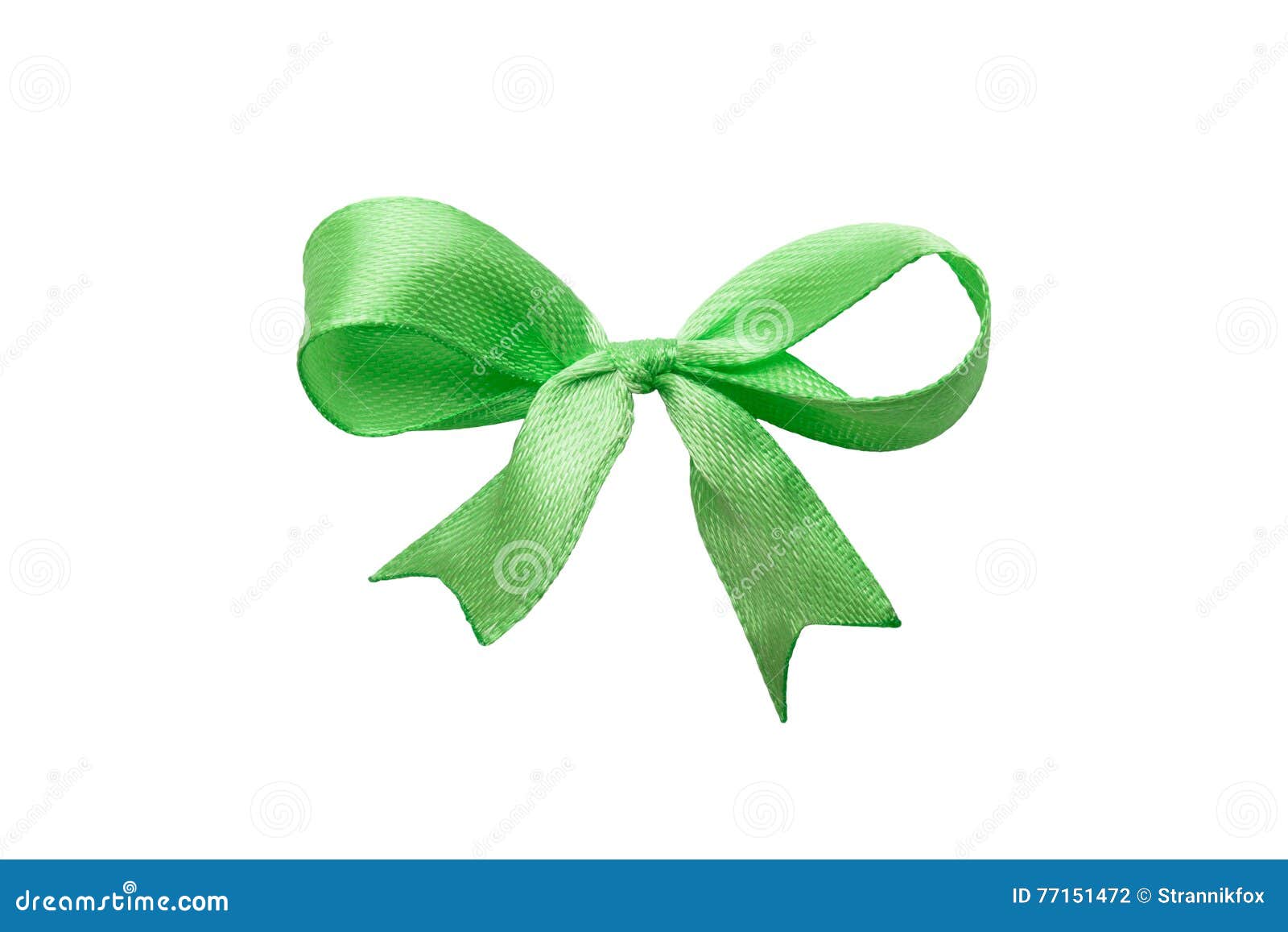 Satin Ribbon on a White Background Stock Photo Image of glitter