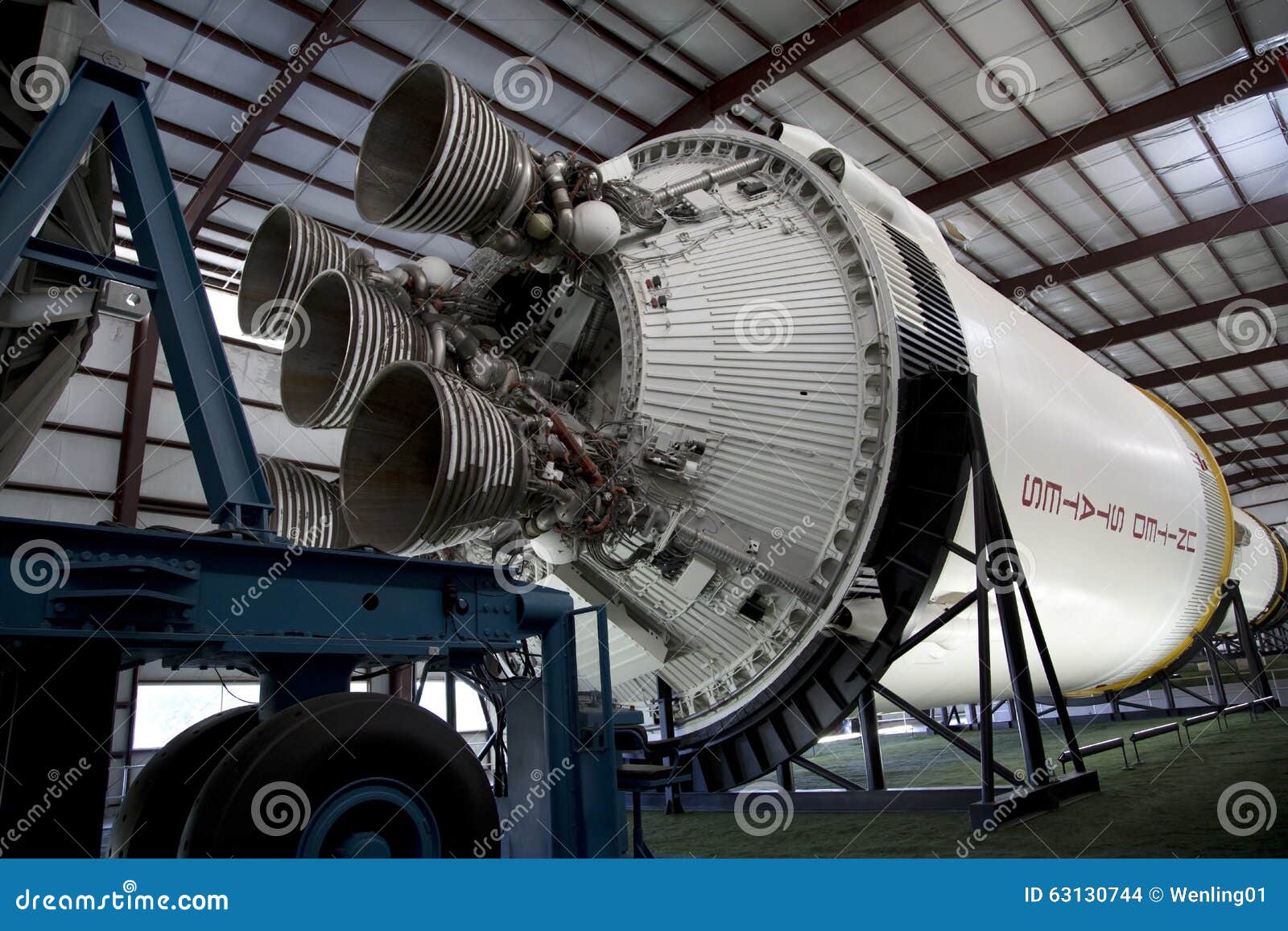 Saturn V Moon Rocket in Houston Editorial Stock Image Image of star