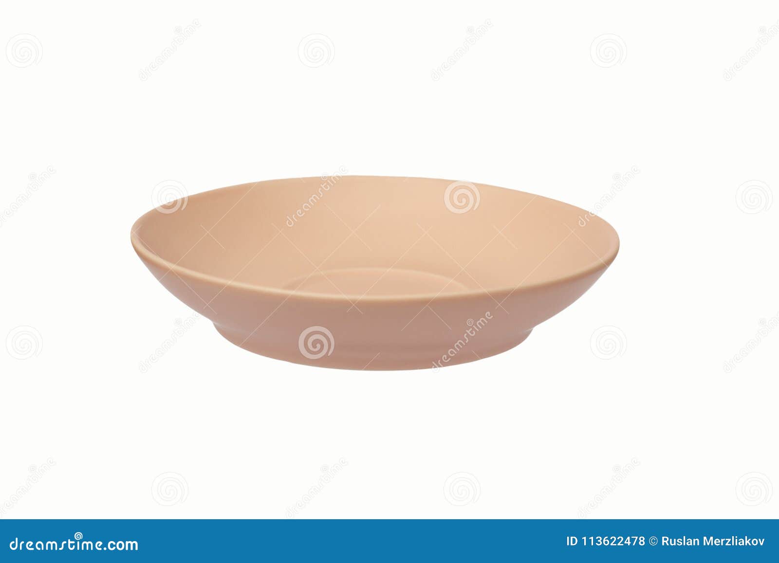 Saucer stock photo. Image of color, inside, brown, faience 113622478