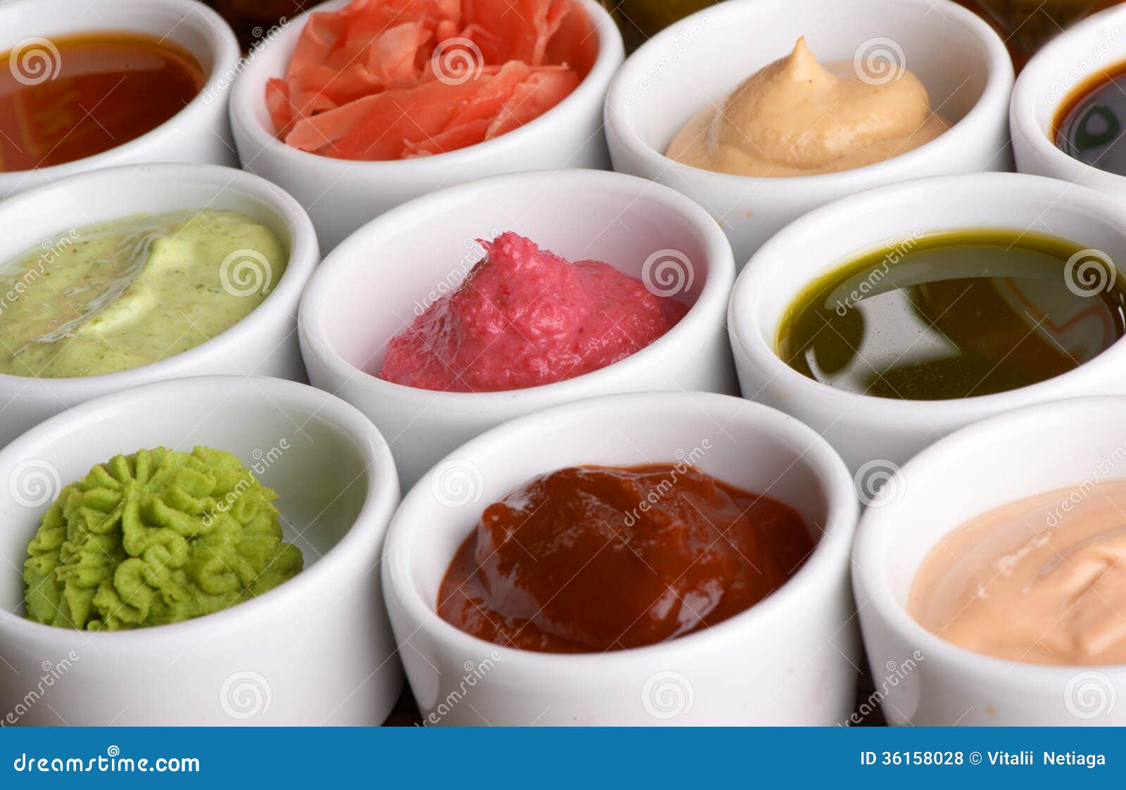 Sauces collection stock photo. Image of sauces, diet 36158028