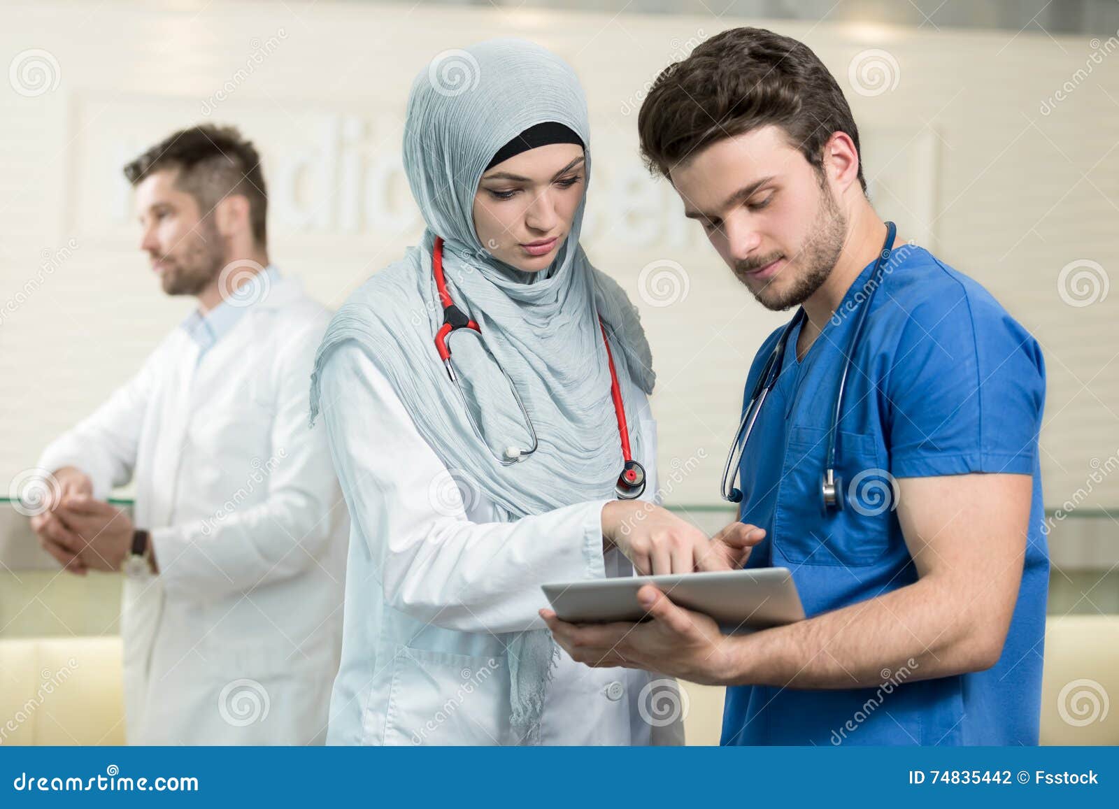 Saudi Arab Man Surprized With Stacks Of Money On The Table RoyaltyFree