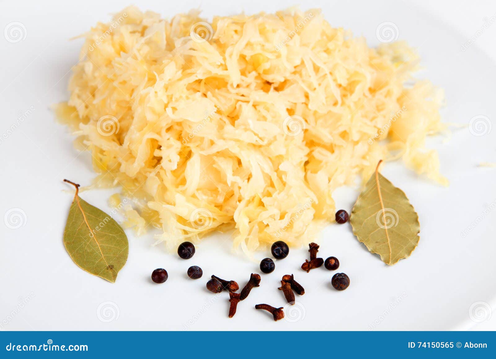 Sauerkraut stock image. Image of lunch, oktoberfest, spices 74150565