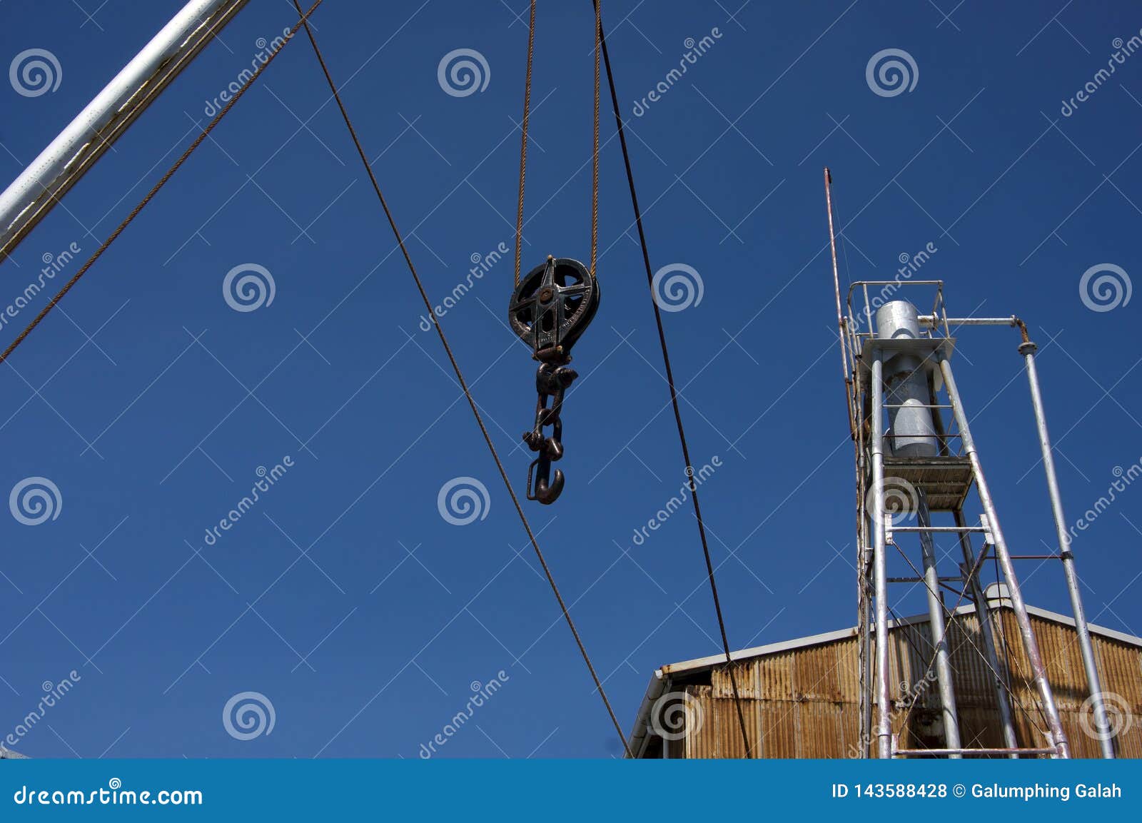 Sauerman Bros Pulley and Hook at Cheyne`s Beach Whaling Station, Albany ...