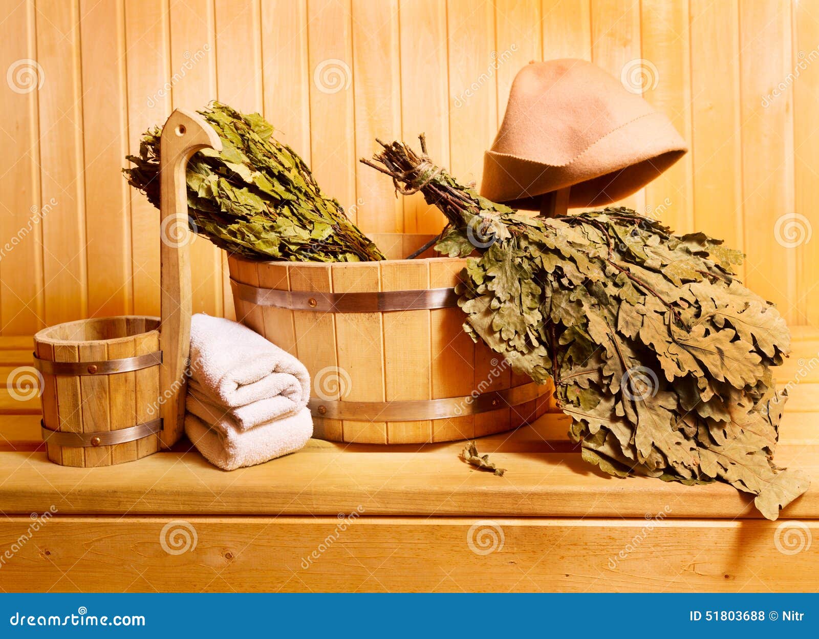 Sauna accessories stock photo. Image of therapy, steam 51803688