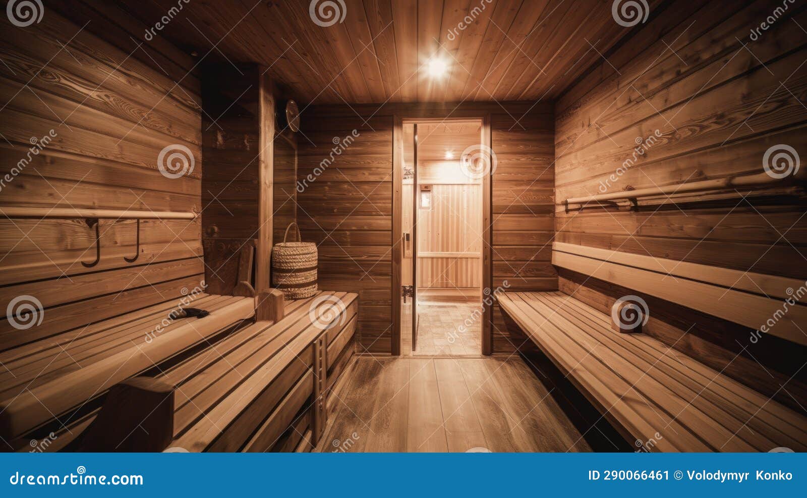 Sauna. Generative ai stock image. Image of marble, water 290066461