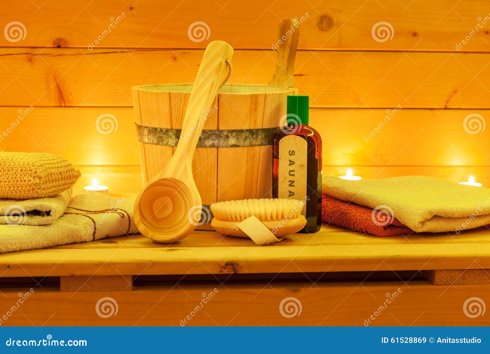 Sauna and Sauna Accessories Stock Image Image of bathroom, seat 61528869