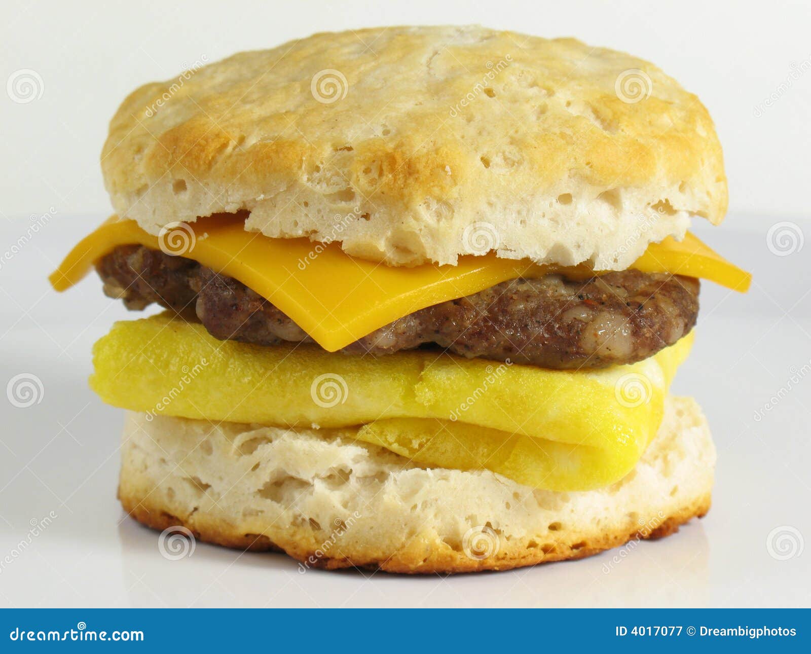 Sausage And Egg Breakfast Burrito Royalty-Free Stock Photo