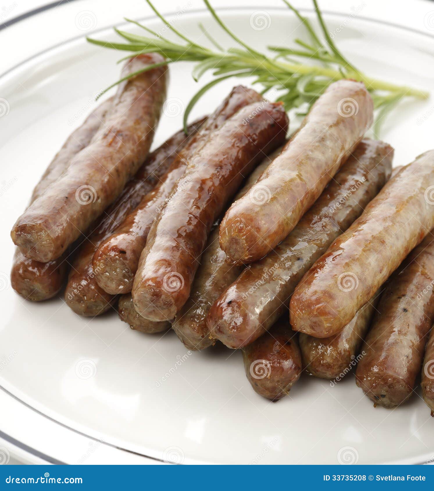 Sausage Links stock photo. Image of ground, links, fresh 33735208