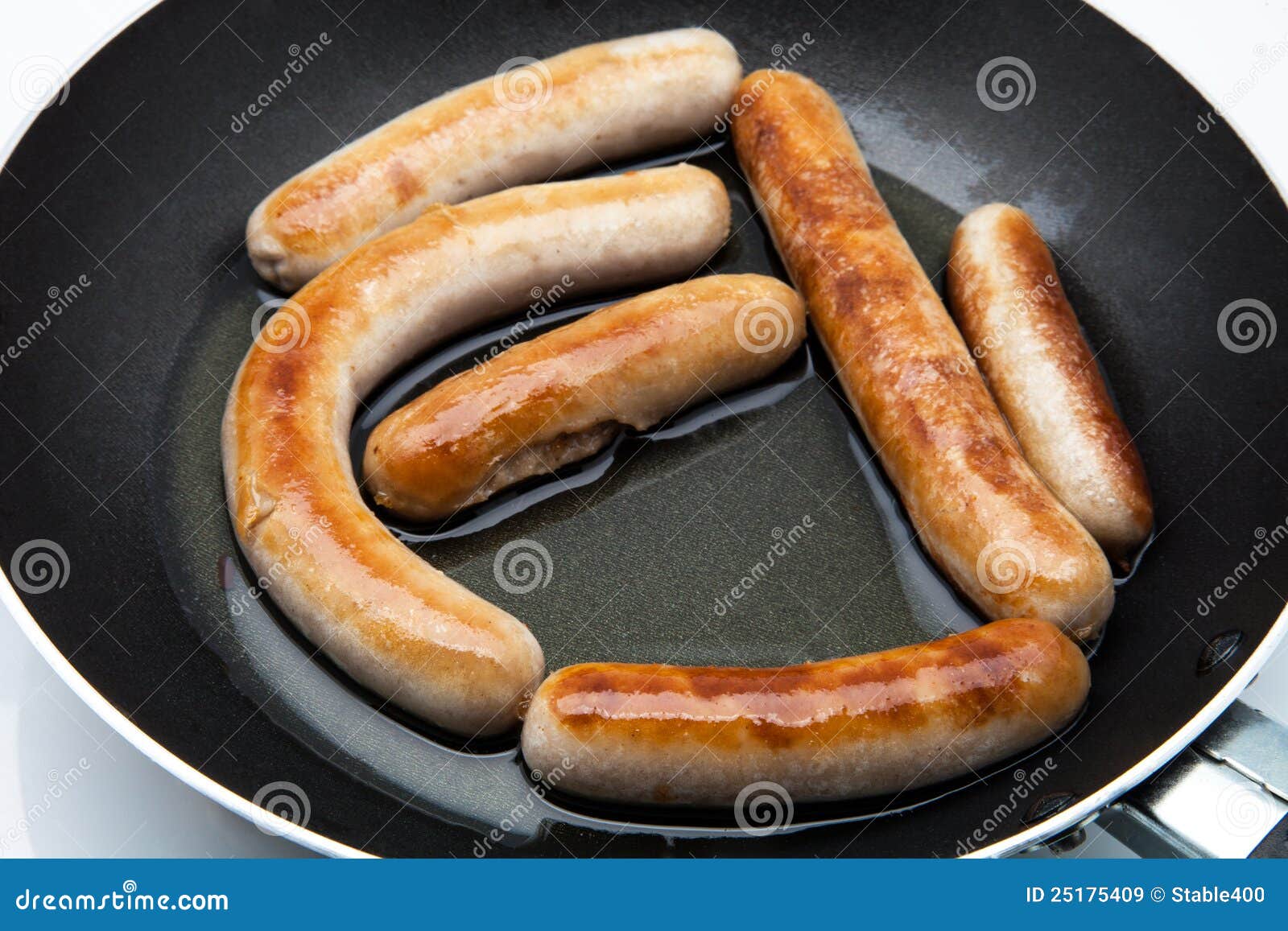 Sausages stock image. Image of sausages, unhealthy, heat 25175409