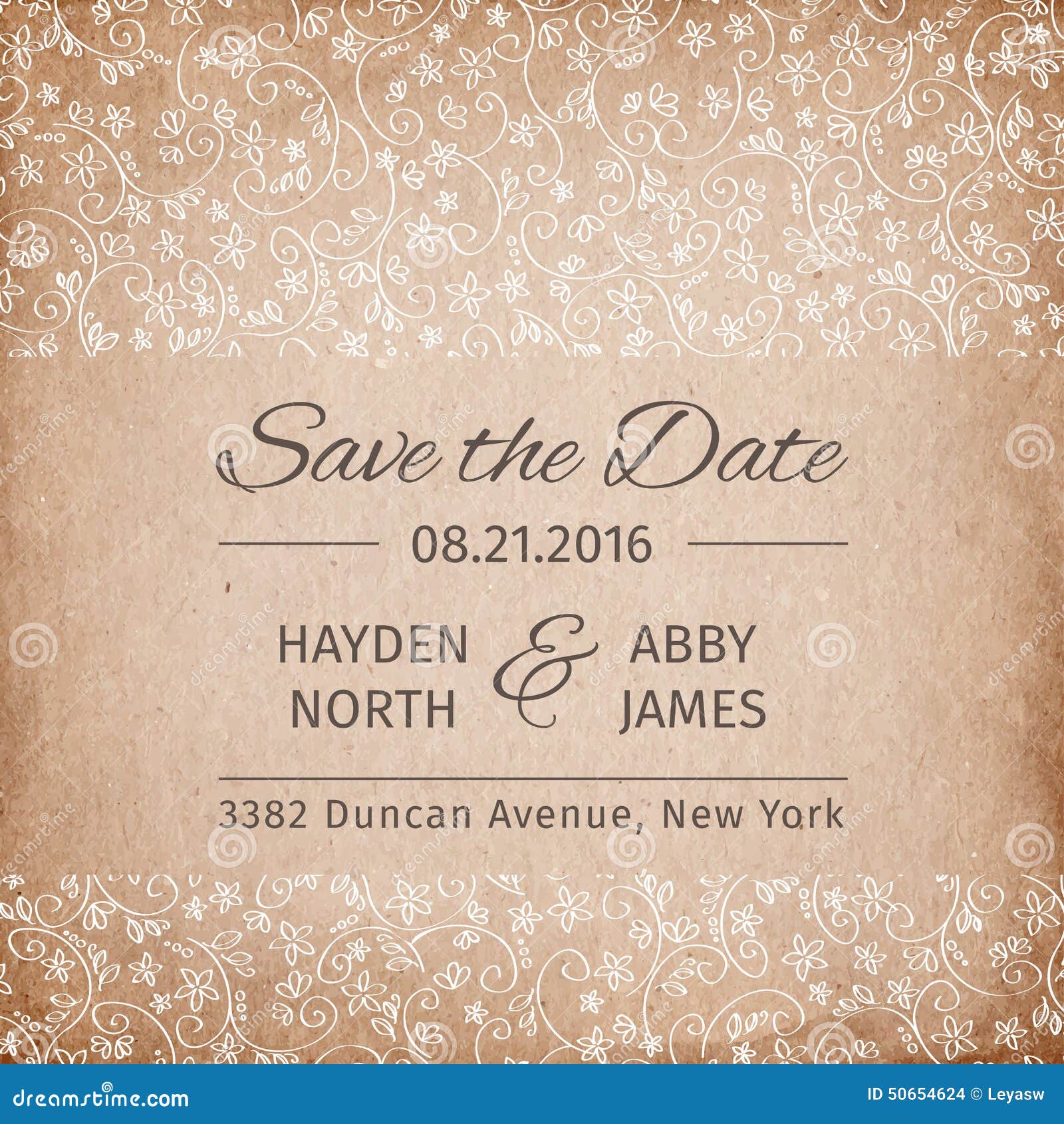 blank vintage invitation templates