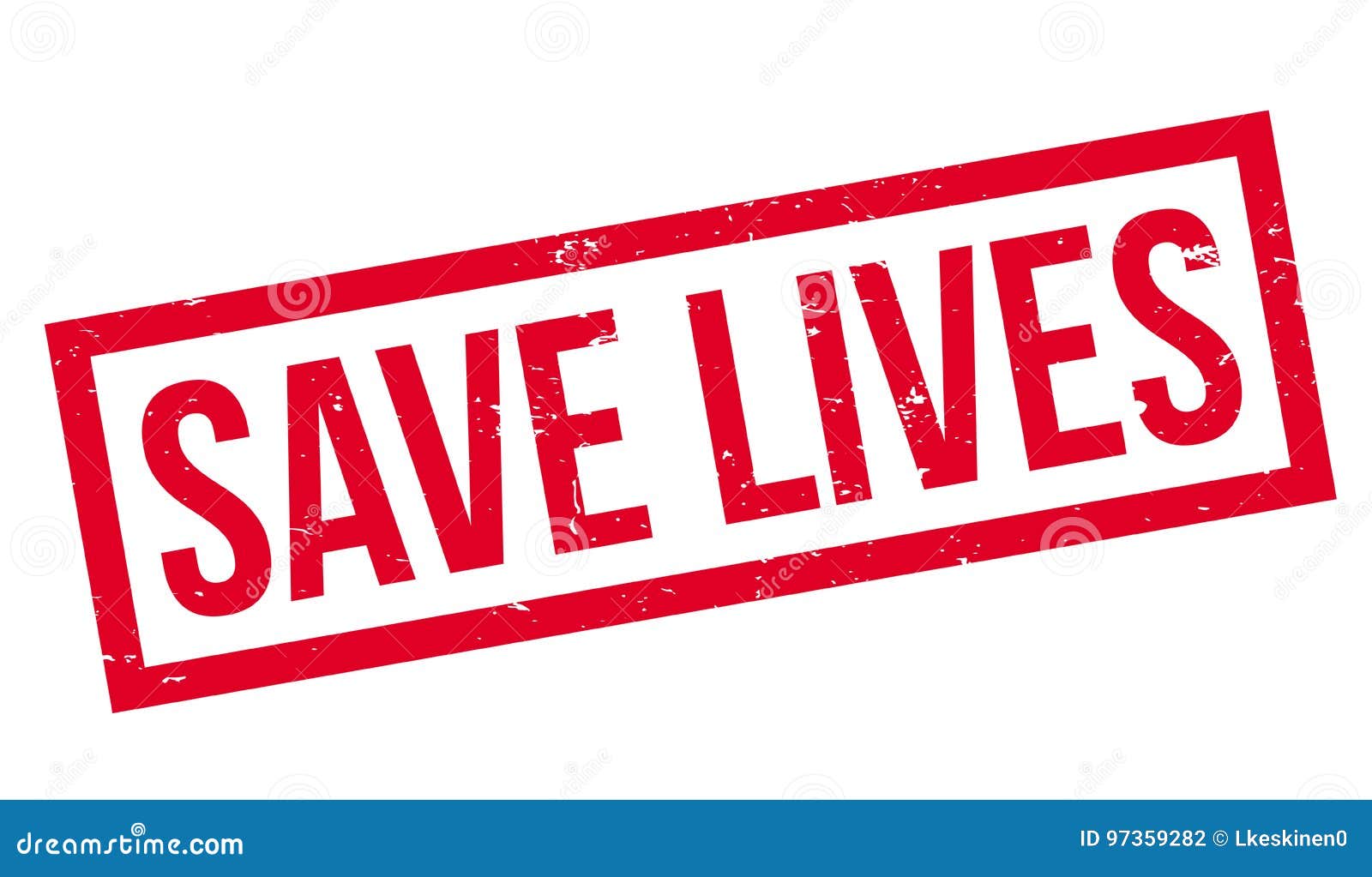 Save Lives rubber stamp stock vector. Illustration of medical - 97359282