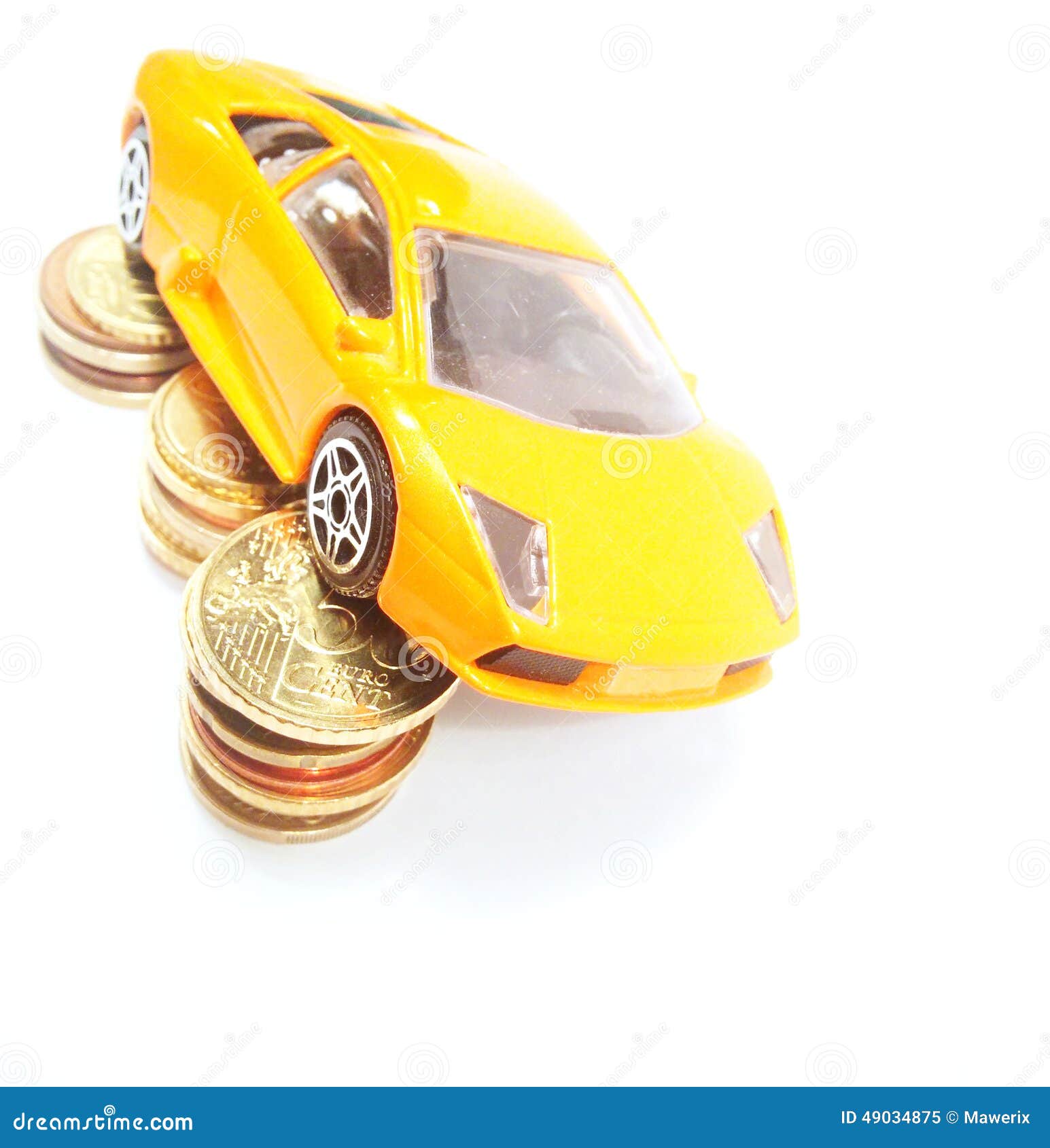 Save money for car stock image. Image of finance, insurance 49034875