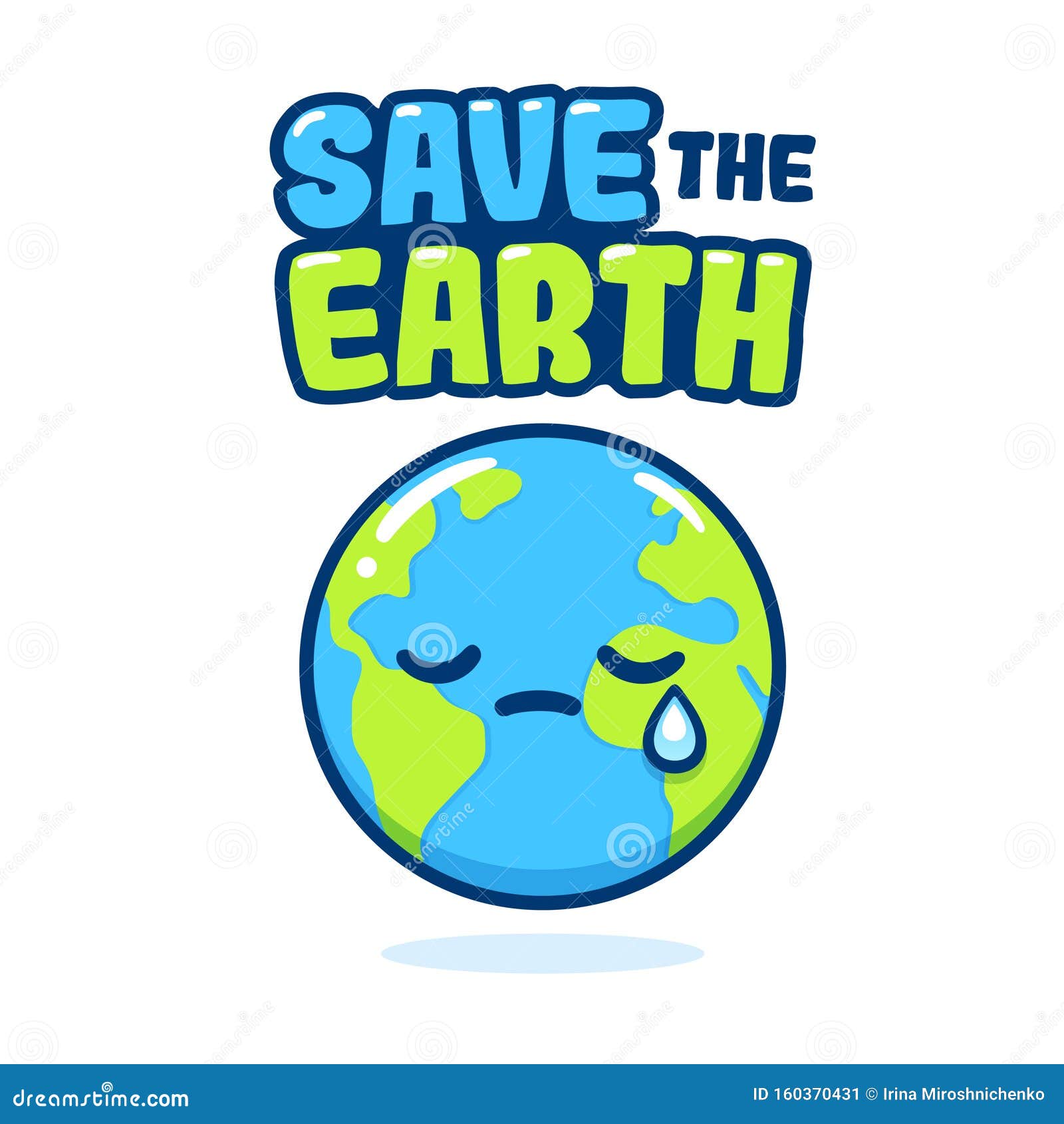 Save the Earth poster stock vector. Illustration of globe - 160370431