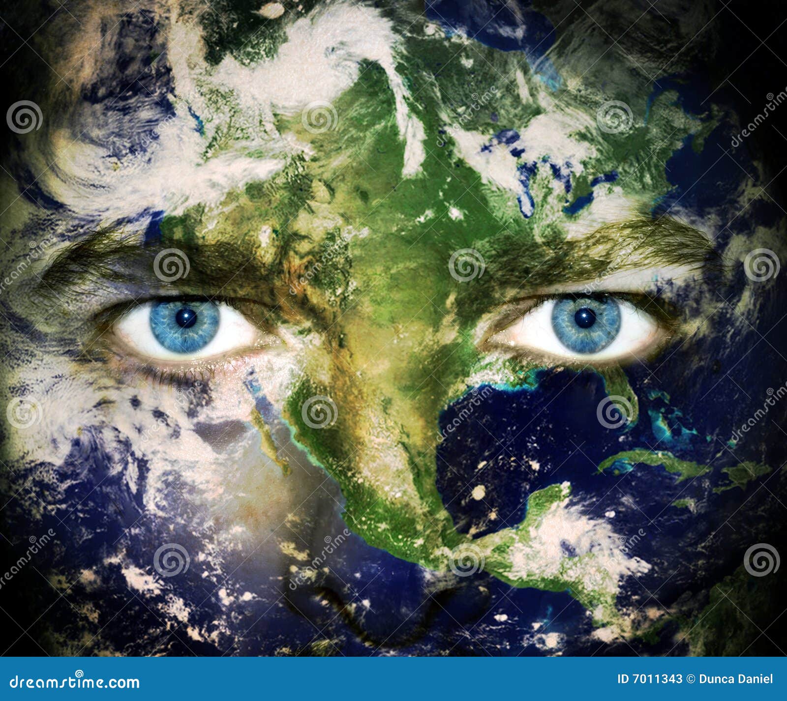 save the planet - eyes of earth