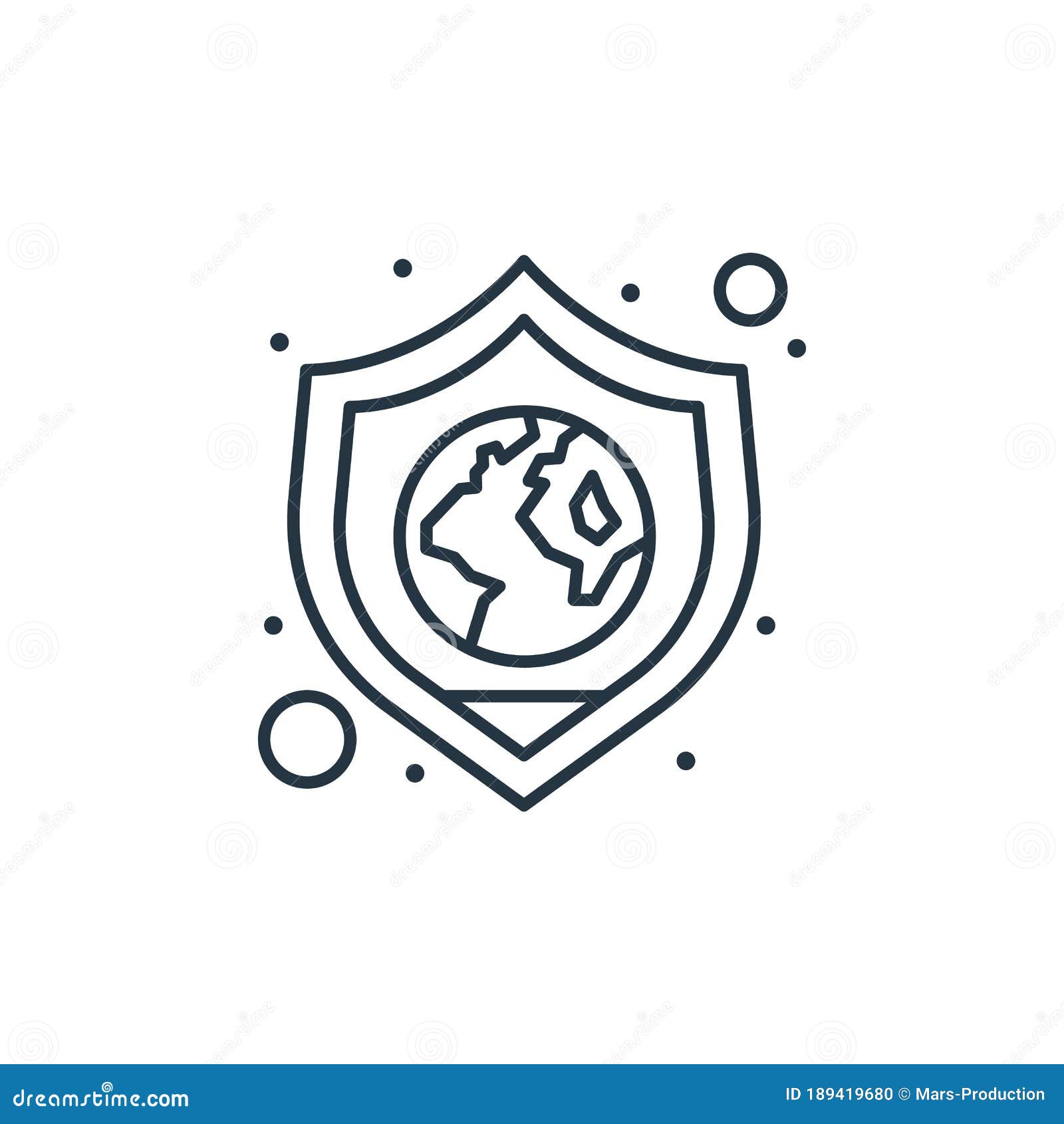 Save The Planet Vector Icon Isolated On White Background Outline Thin Line Save The Planet Icon For Website Design And Mobile Stock Vector Illustration Of Water Line