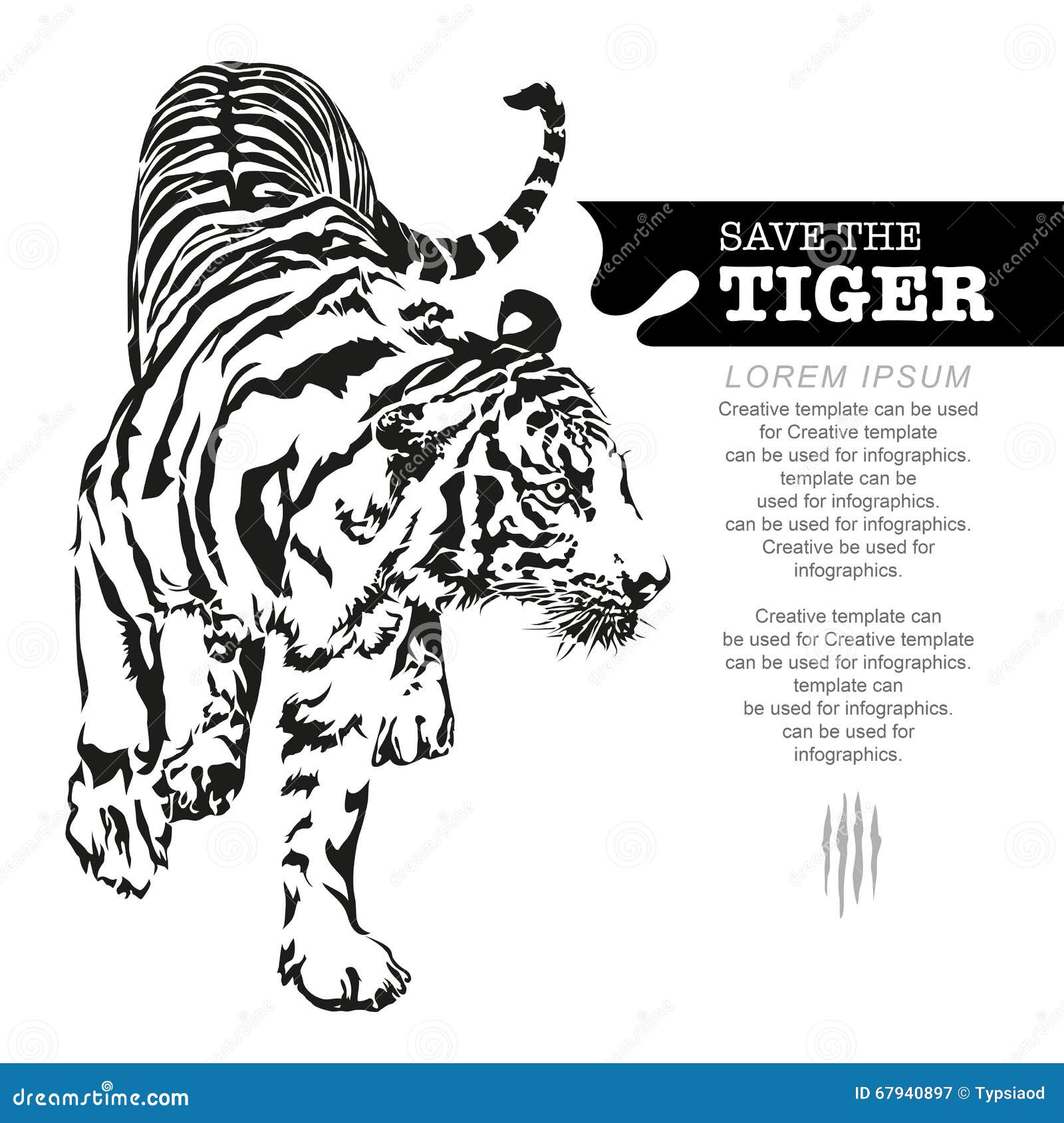 International Tiger Day DrawingWorld Tiger Day PosterSave Tiger Chart  Save Wildlife Chart Draw  YouTube