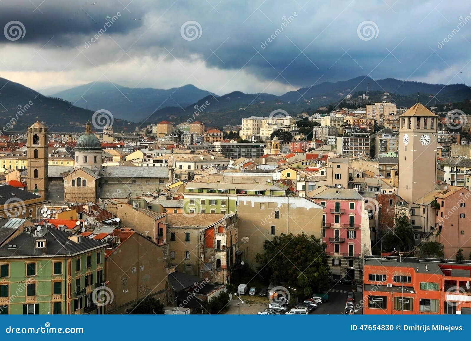 Savona stock photo. Image of landscape, city, history 47654830