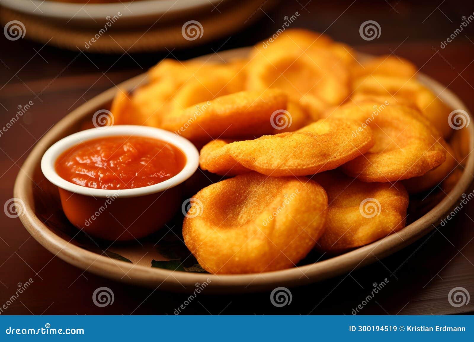 sopaipillas: pumpkin-based fried pastries with pebre sauce