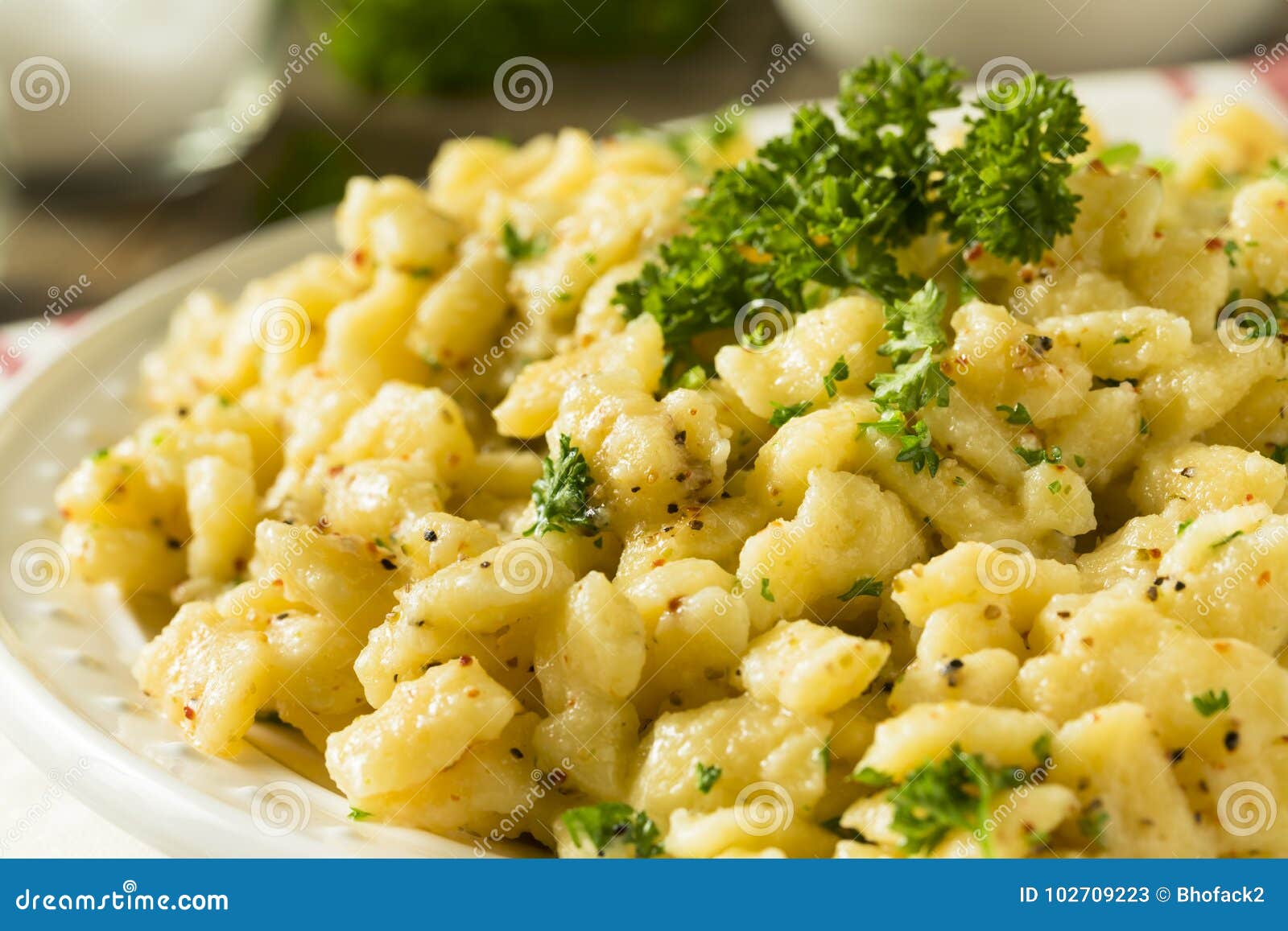 Savory Homemade German Spaetzle Stock Image Image of swabian, cooked