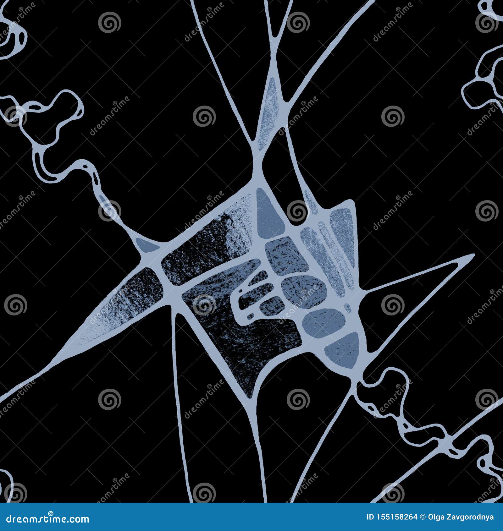 savory stretch seamless pattern