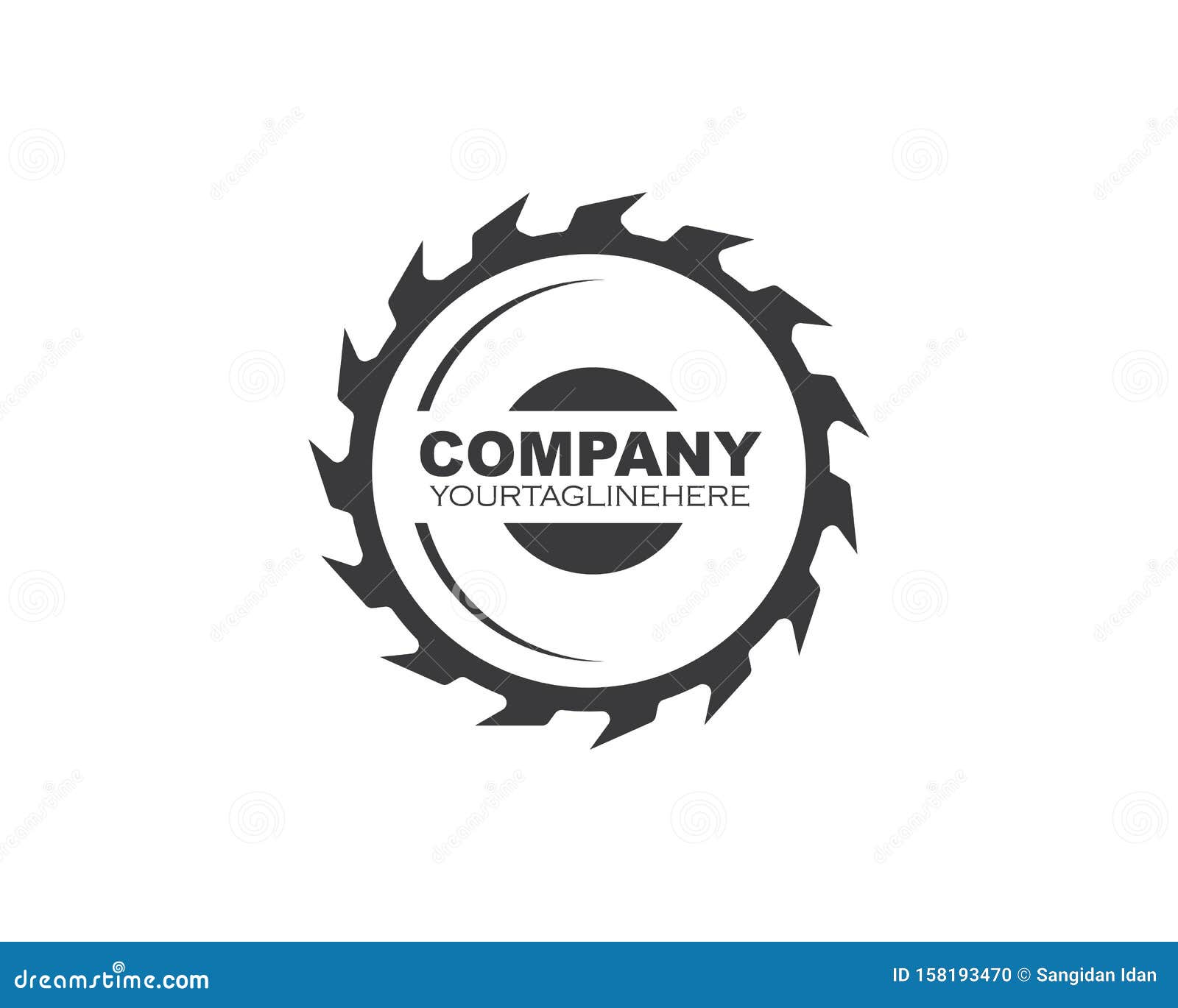 saw blade  logo icon  