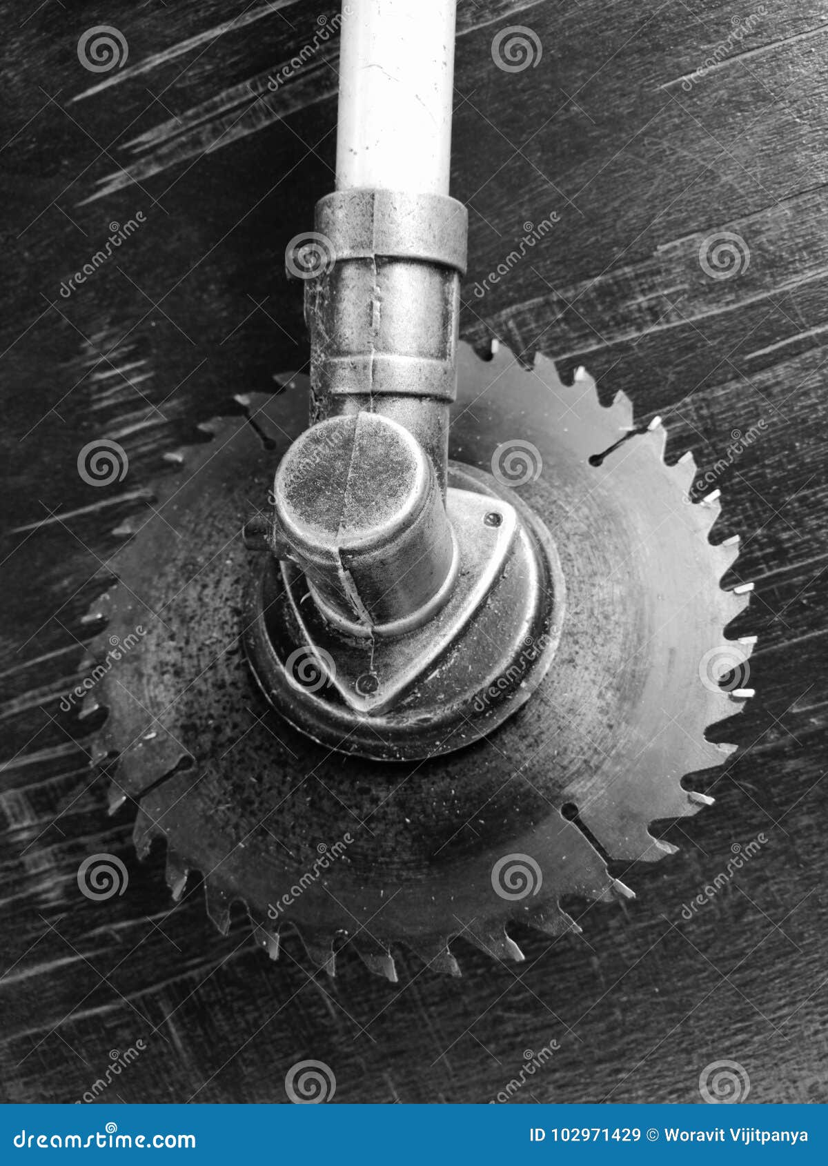 Saw blade stock image. Image of pointed, sawing, circular 102971429