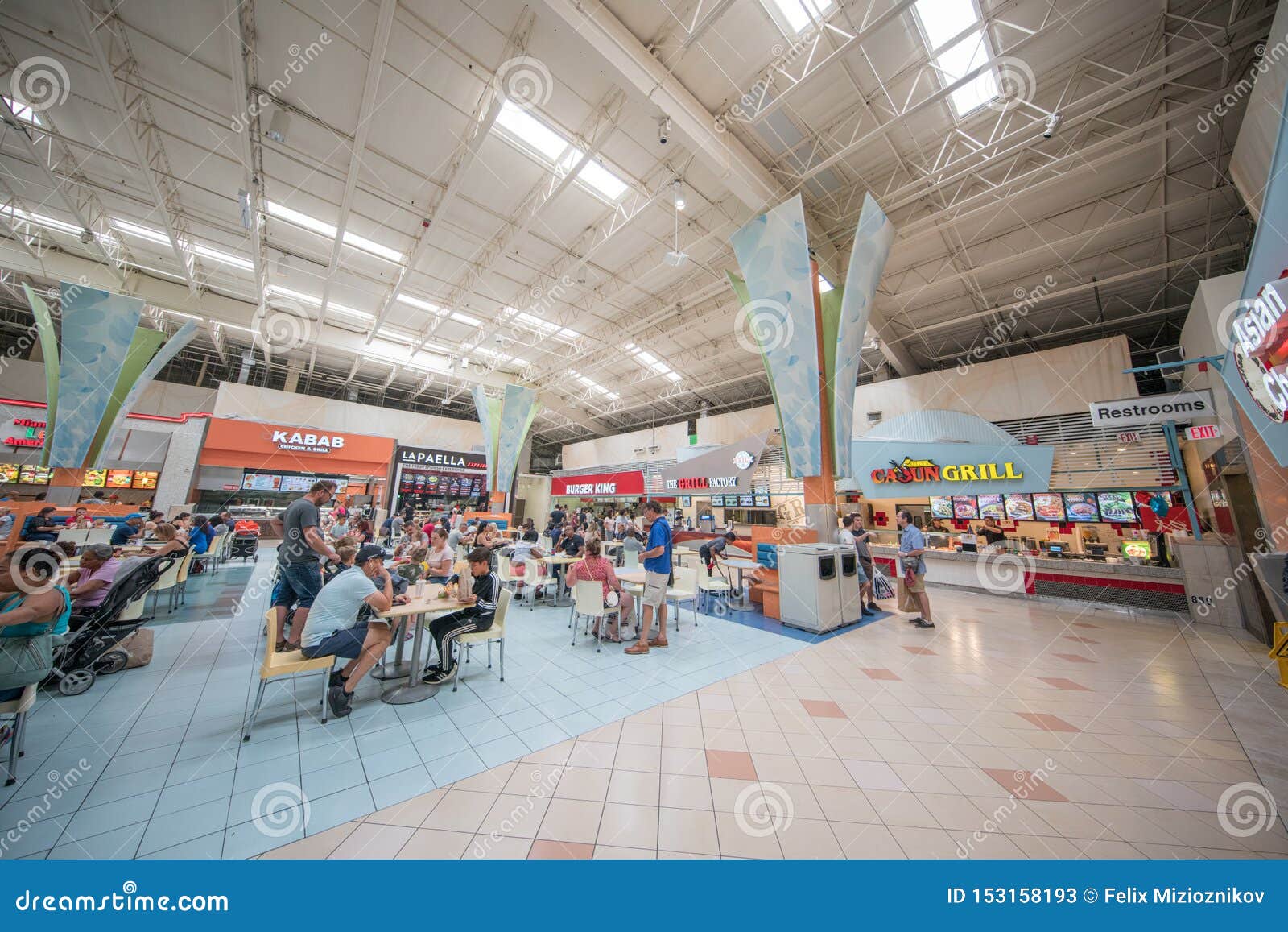 Sawgrass Mills Mall Sunrise Florida Scene Photo Editorial Photography -  Image of foodcourt, america: 153158122