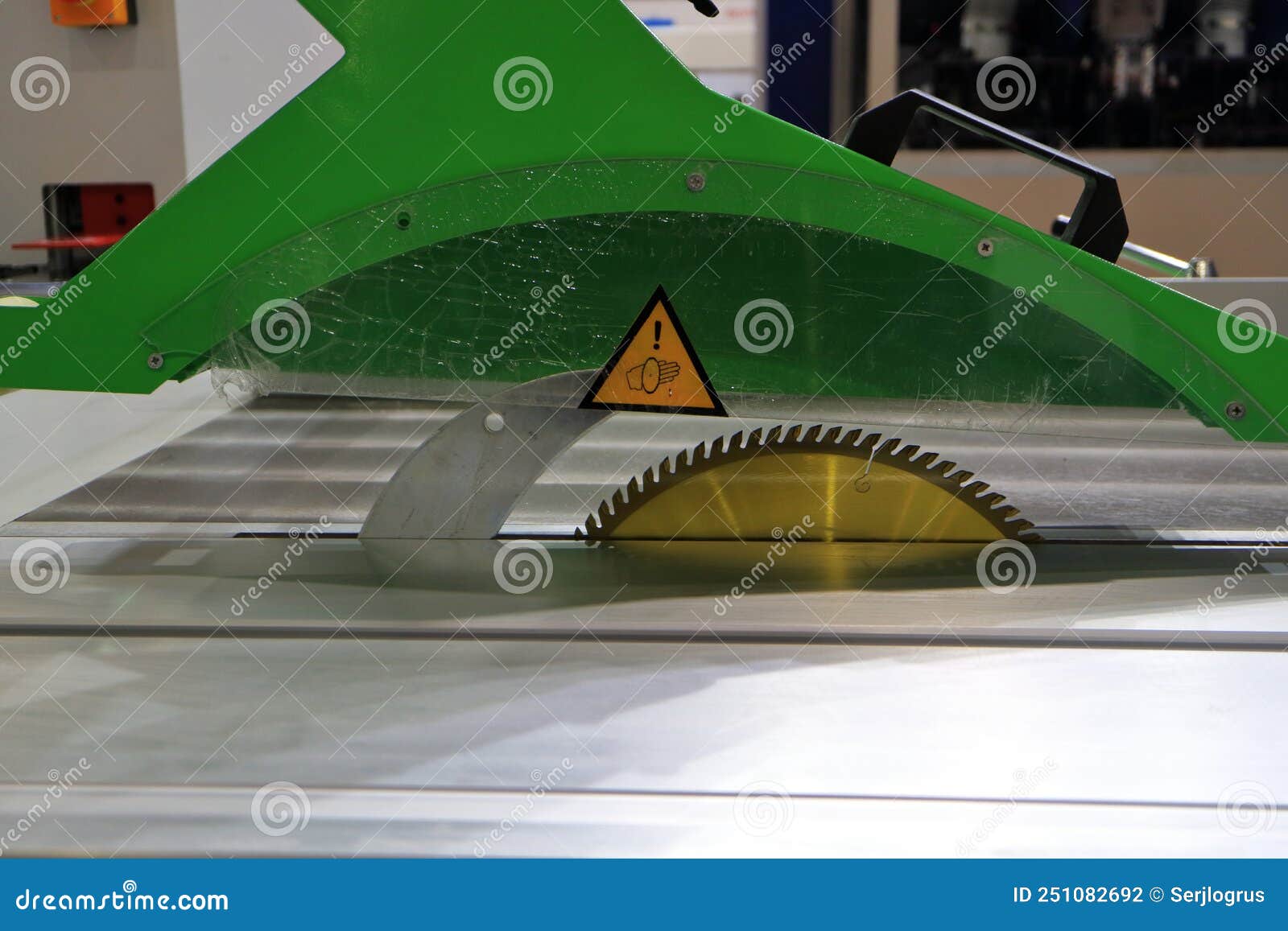 Sawing Machine. a Circular Saw Stock Photo Image of construction
