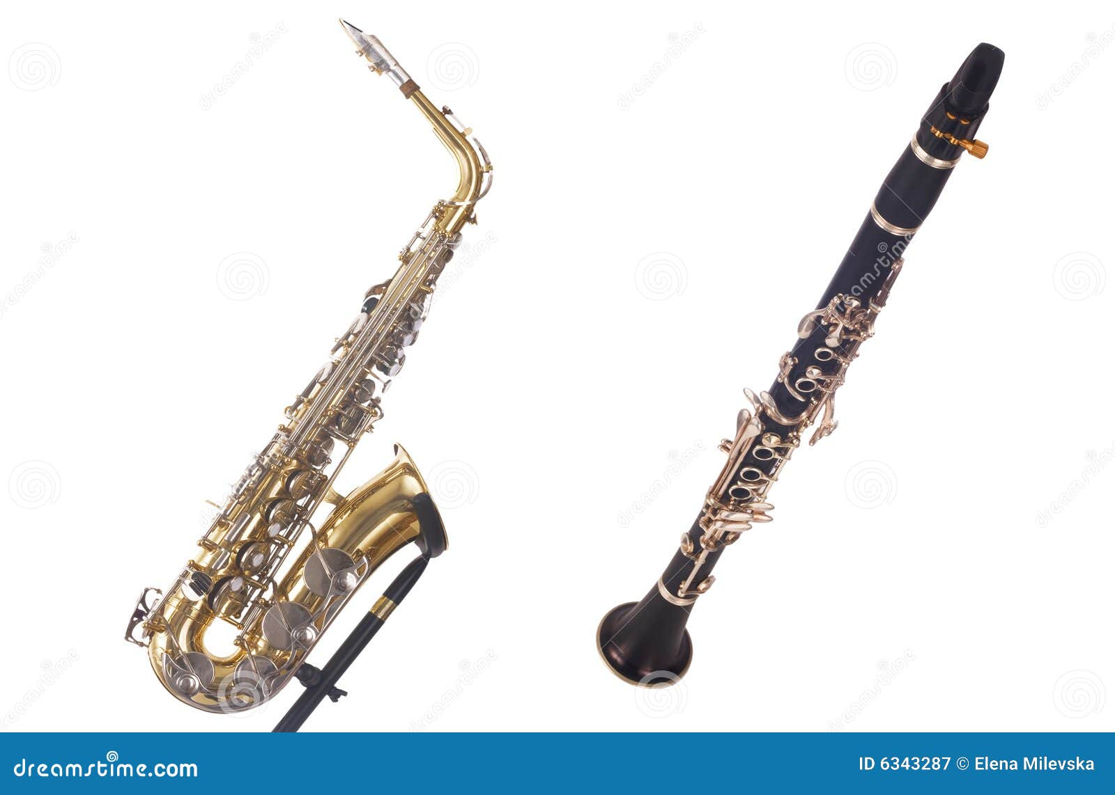 Saxaphone e imagem de stock. Imagem de arte, melodia 6343287