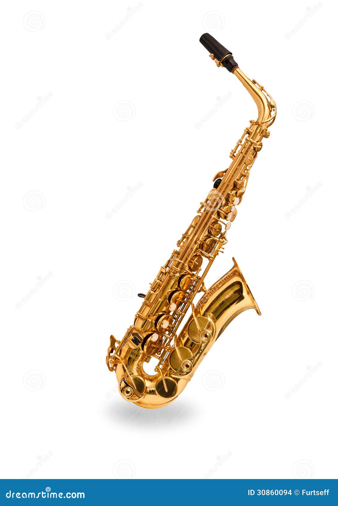 Saxophone photo stock. Image du pièce, foret, mélodie 30860094