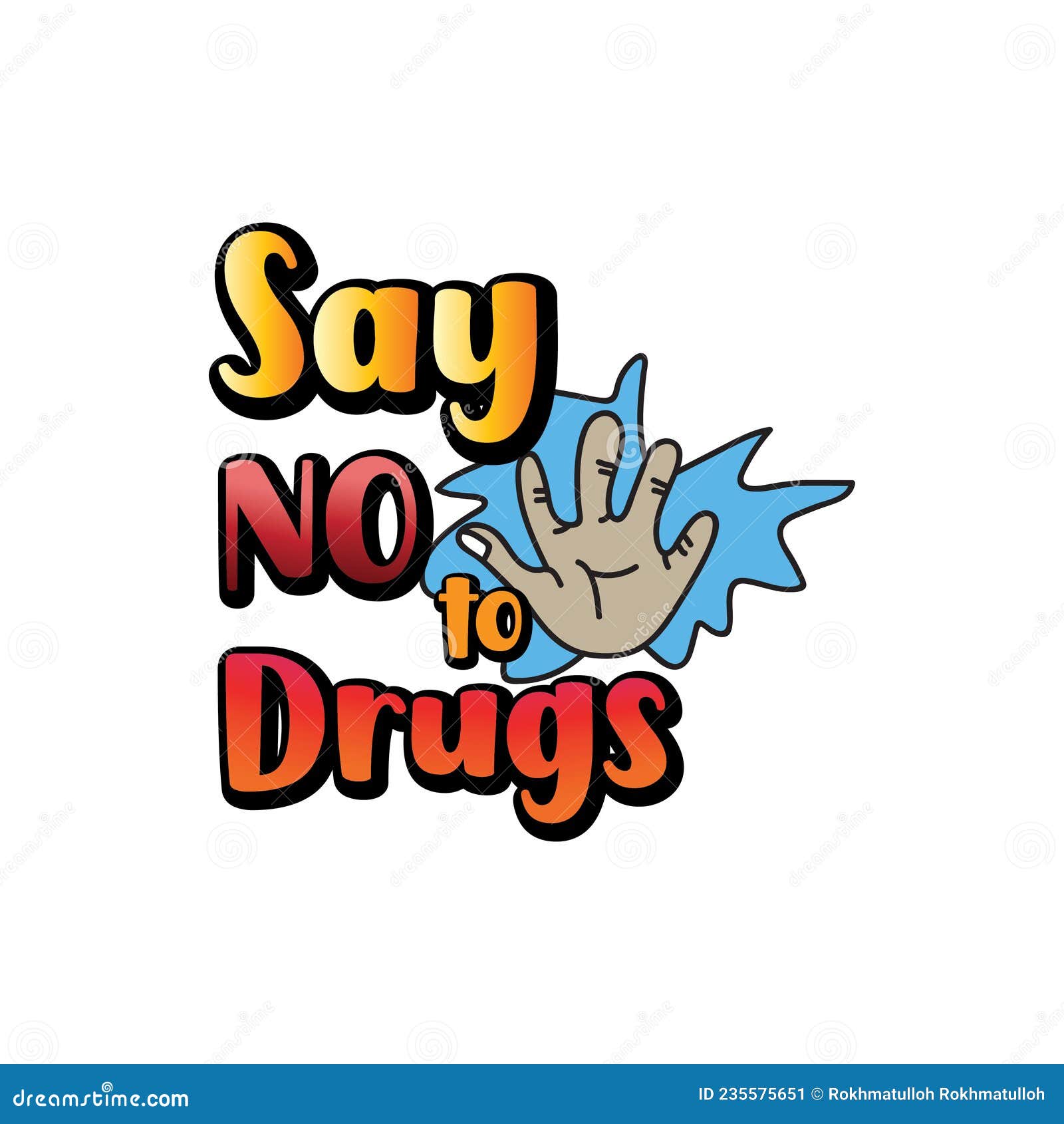 Say No To Drugs Poster