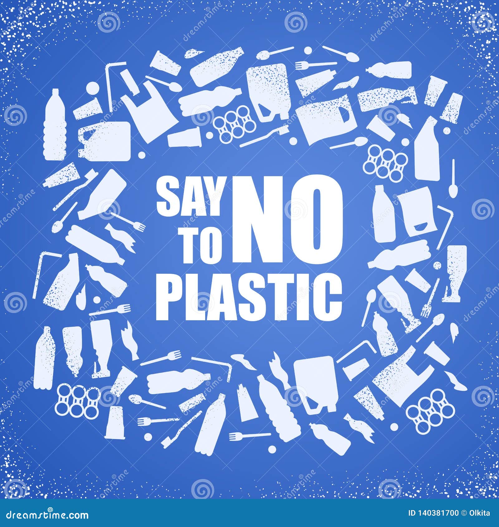 Say No To Plastic. Problem Plastic Pollution. Ecological ... Say No To Plastic. Problem Plastic Pollution. Ecological ...