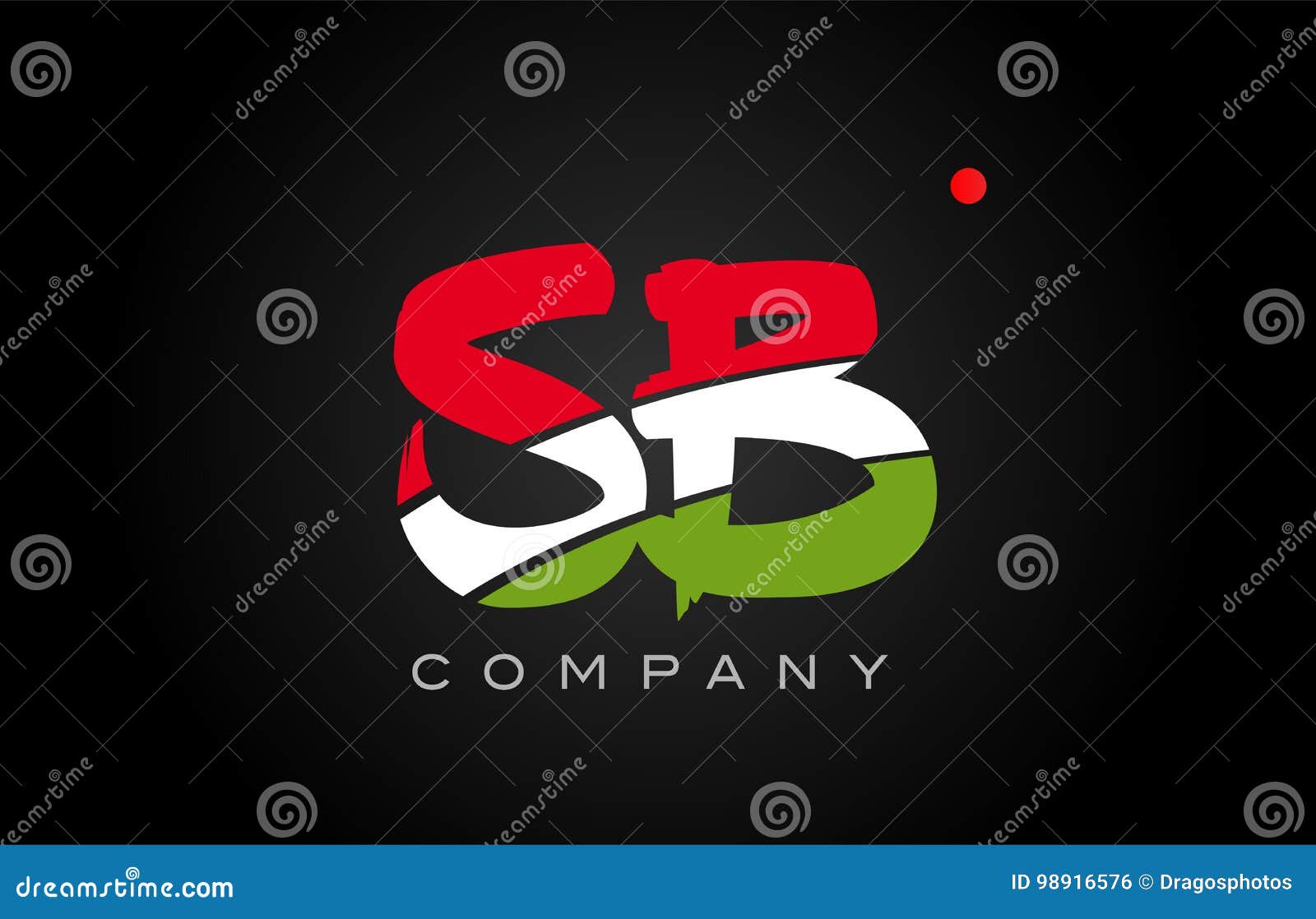 Sb S B Alphabet Letter Logo Combination Icon Alphabet Design Stock