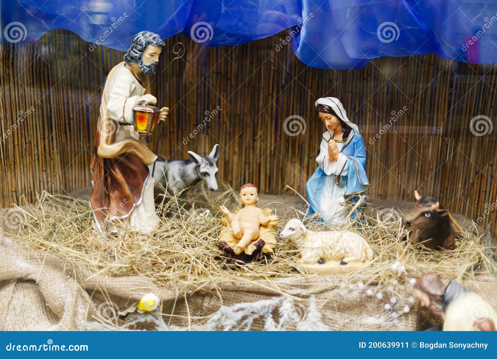 Statues de la Nativité du Ensemble de scène Naissance de Jésus