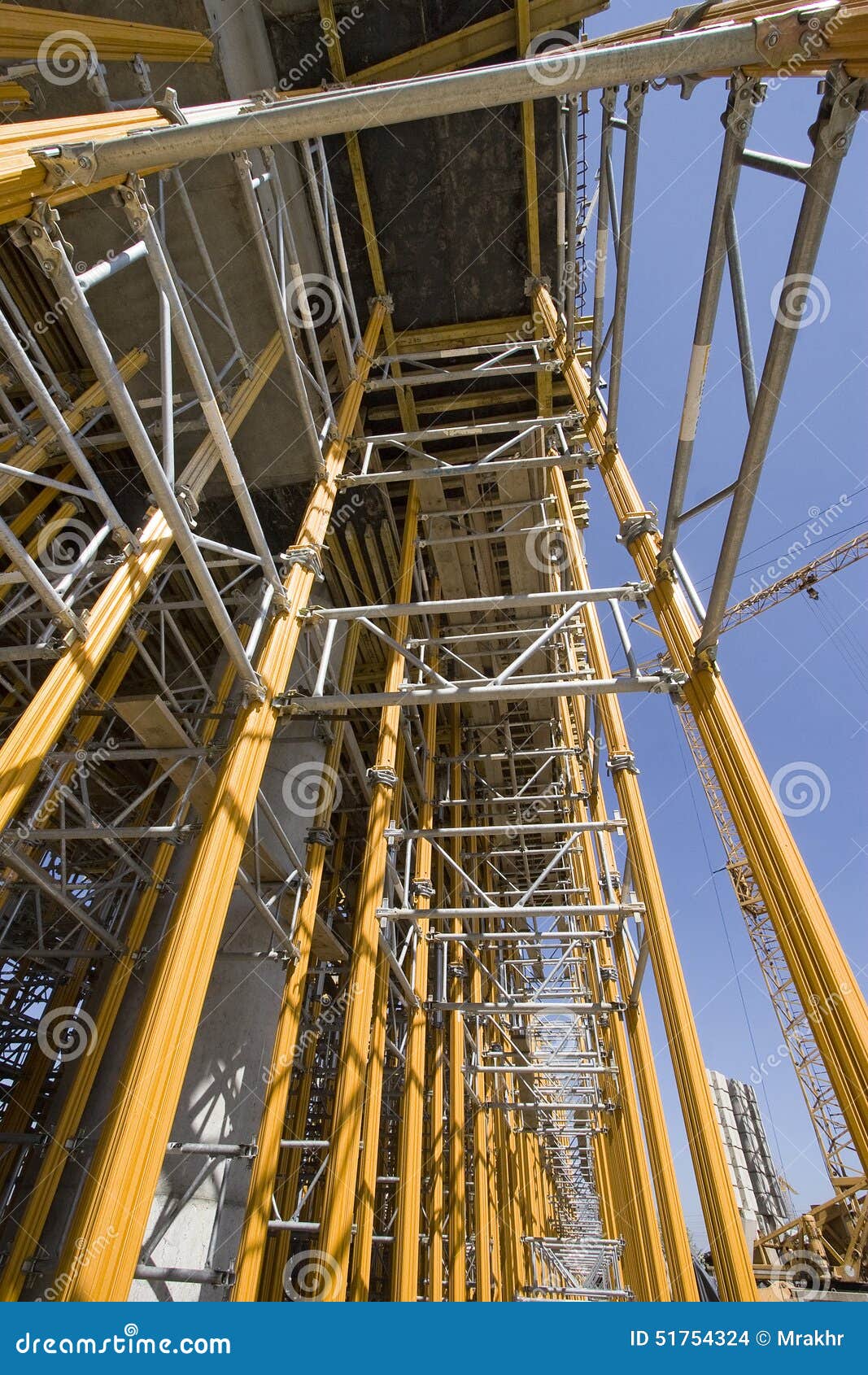 yellow scaffold yellow scaffold