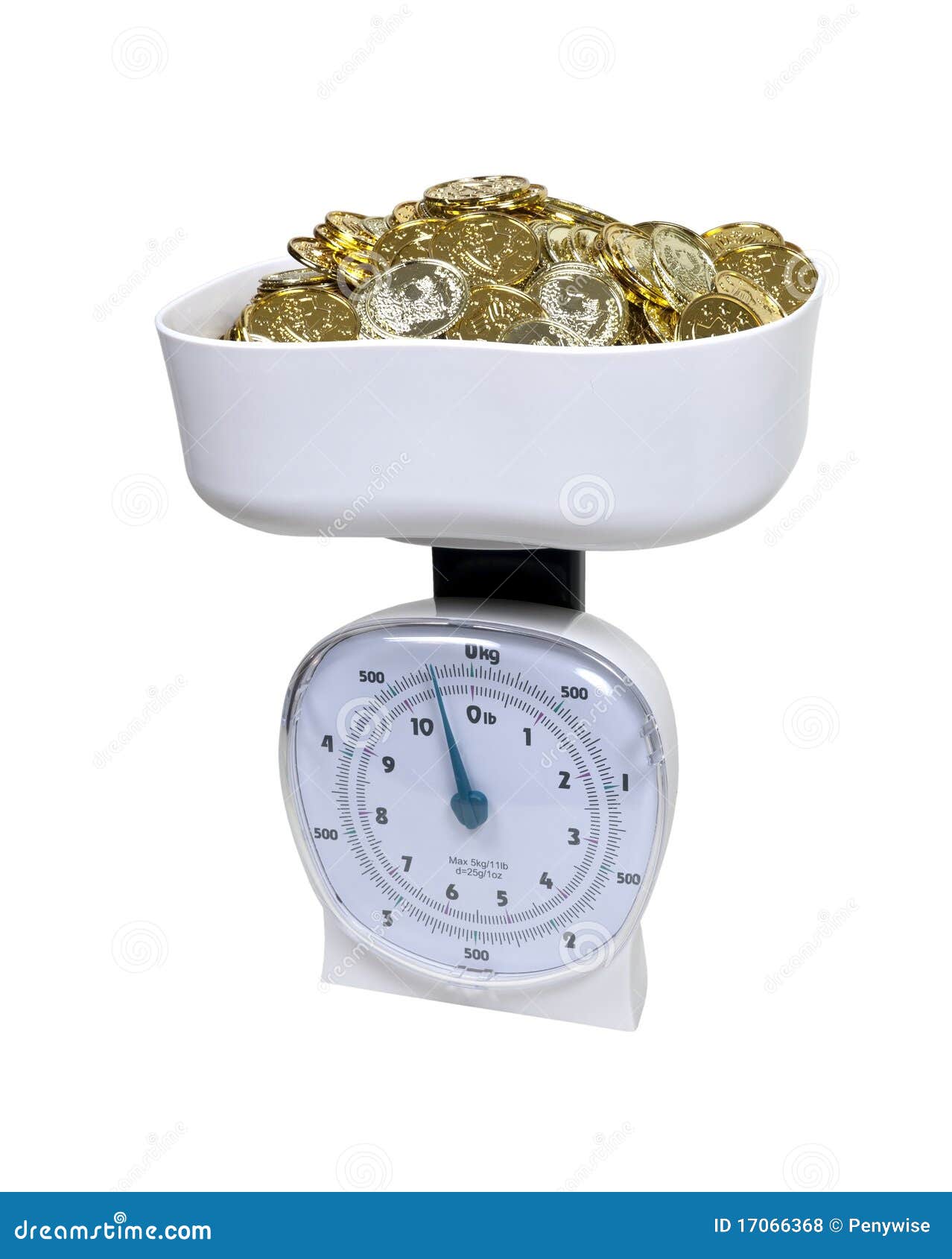 Gold Coins on Weighing Scales Stock Image - Image of scalesn, index:  49414515