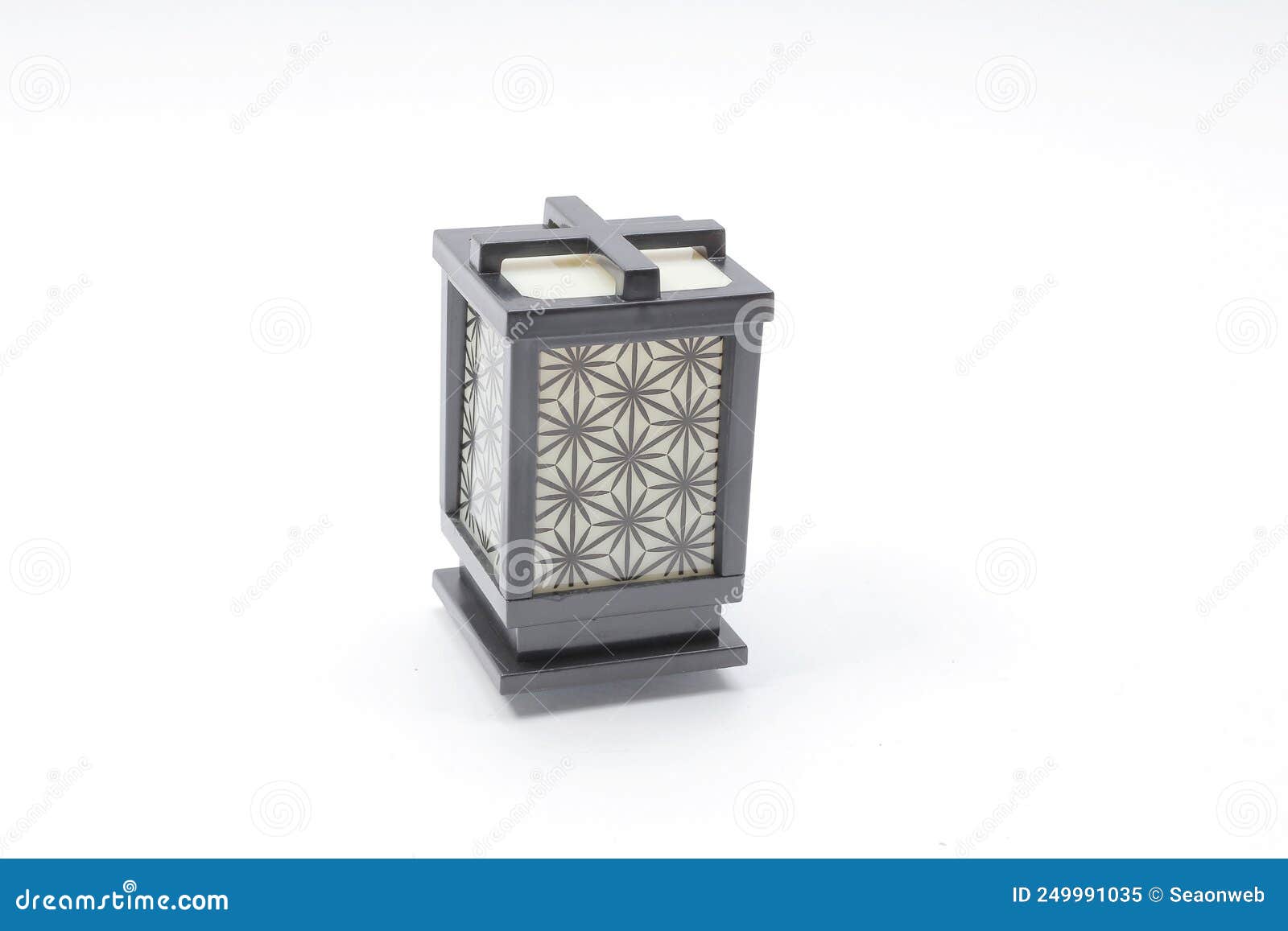 A Scale of Tiny Japanese Style Table Lamp Stock Image Image of lamp, indoor 249991035