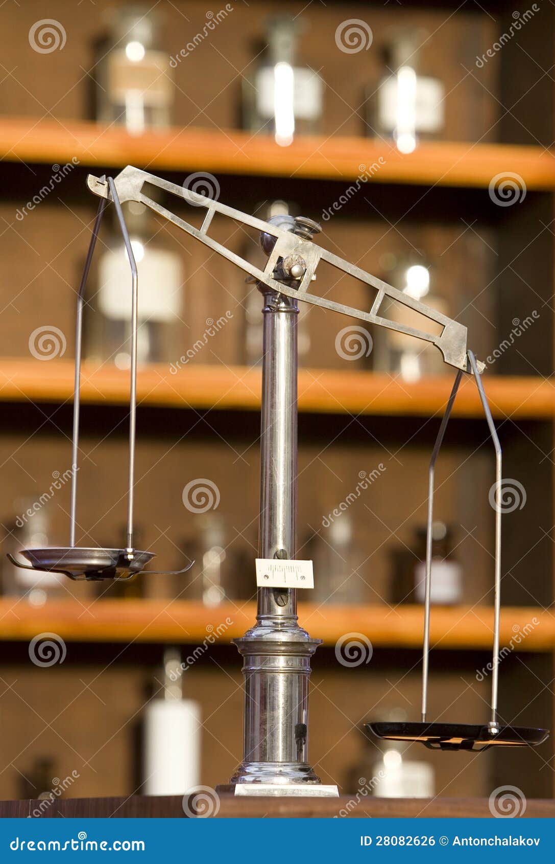 Scales in store stock photo. Image of laboratory, pharmacy 28082626