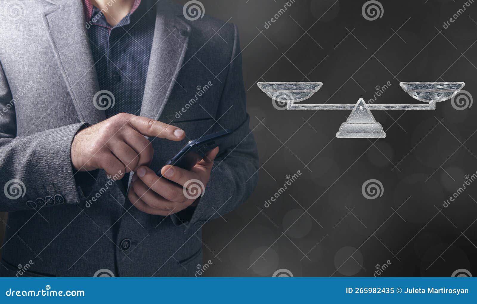 Scales for Weighing from the Network Stock Image Image of network