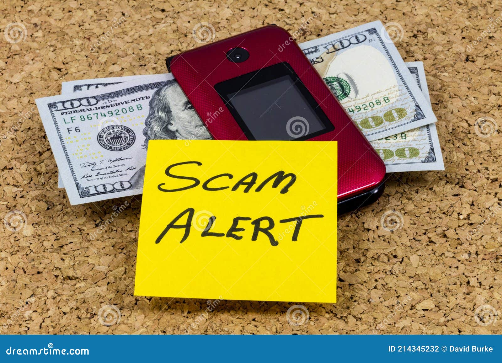 scam alert online computer cell phone financial security threat
