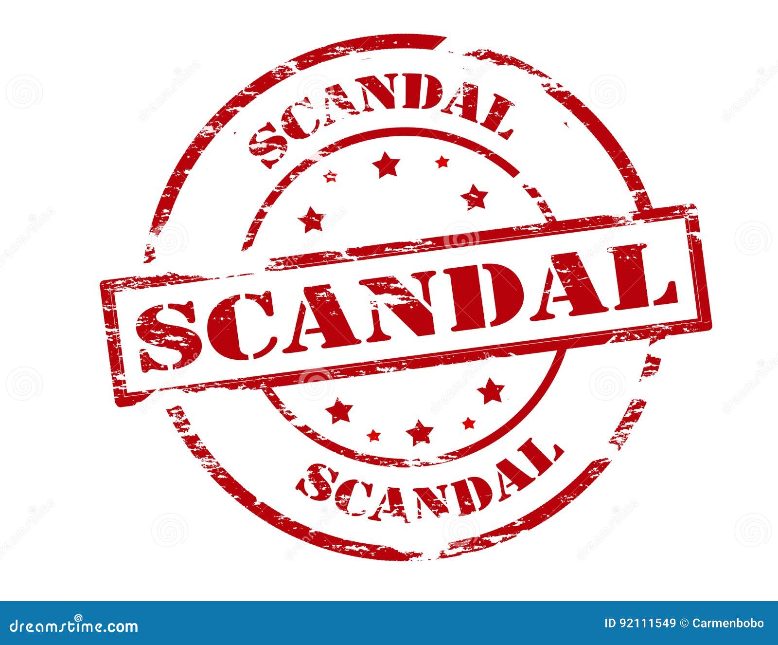 Scandal stock illustration. Illustration of word, noise 92111549