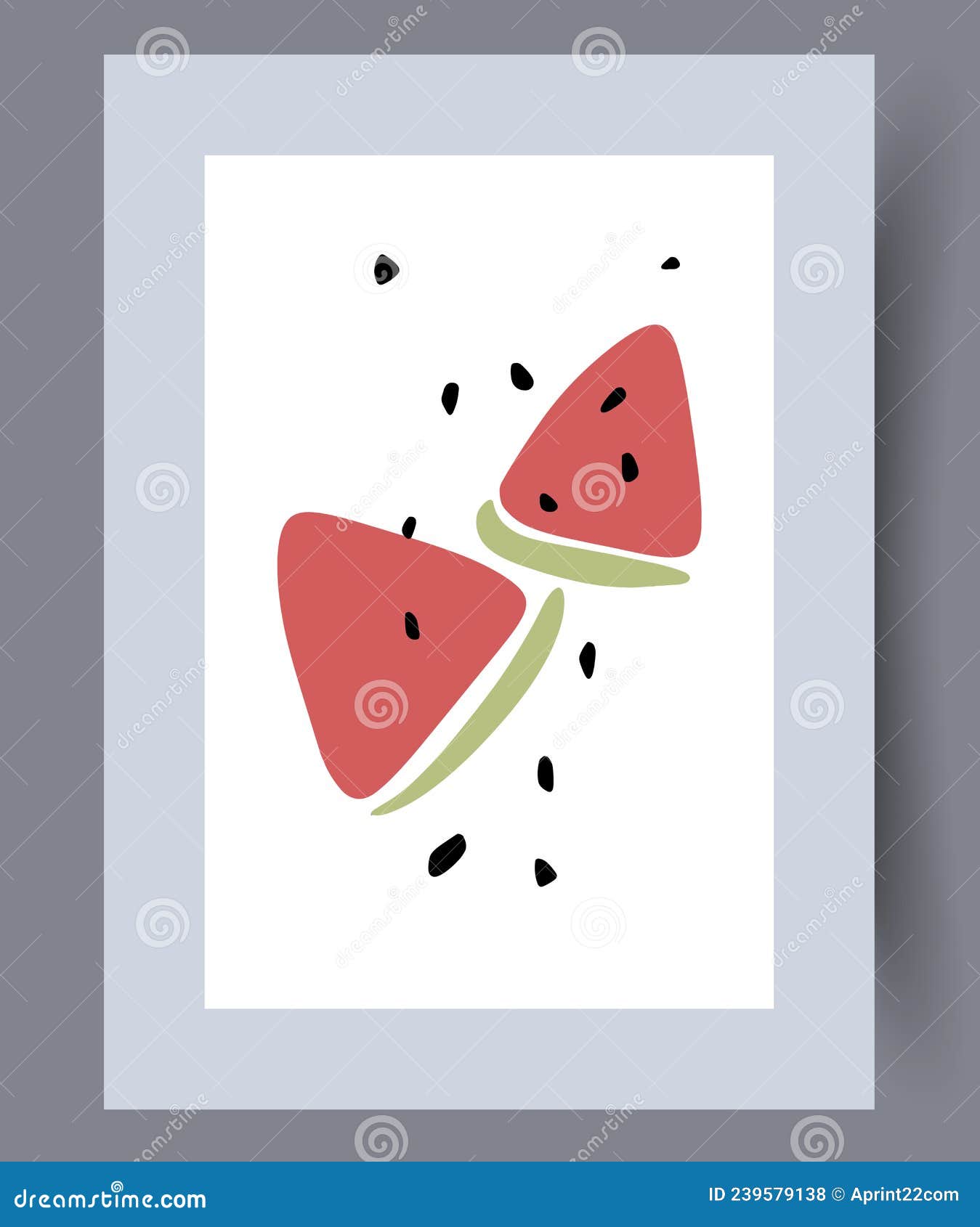 scandinavian abstract  prin