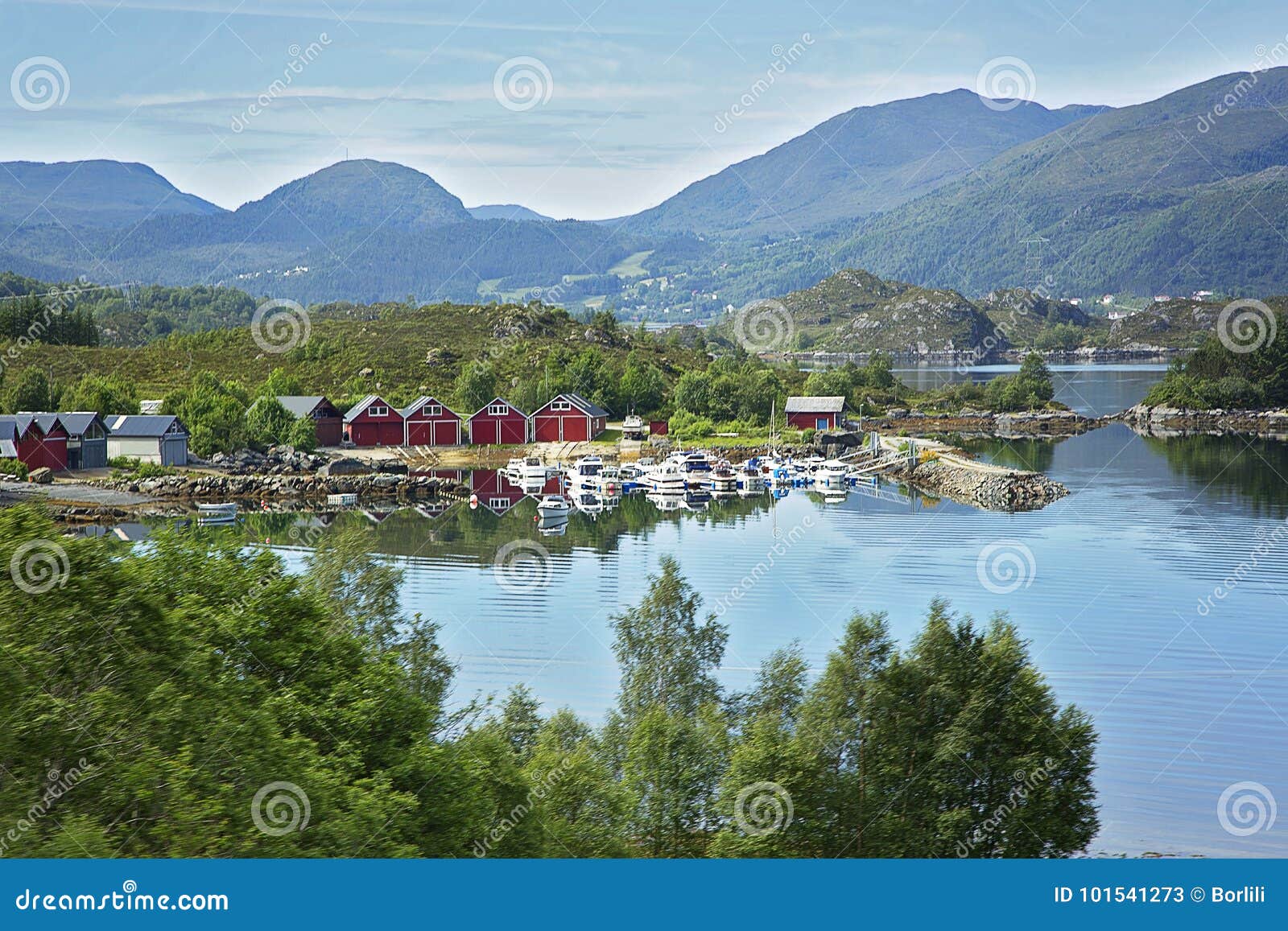 Scandinavian coastline stock image. Image of north, vacation - 101541273