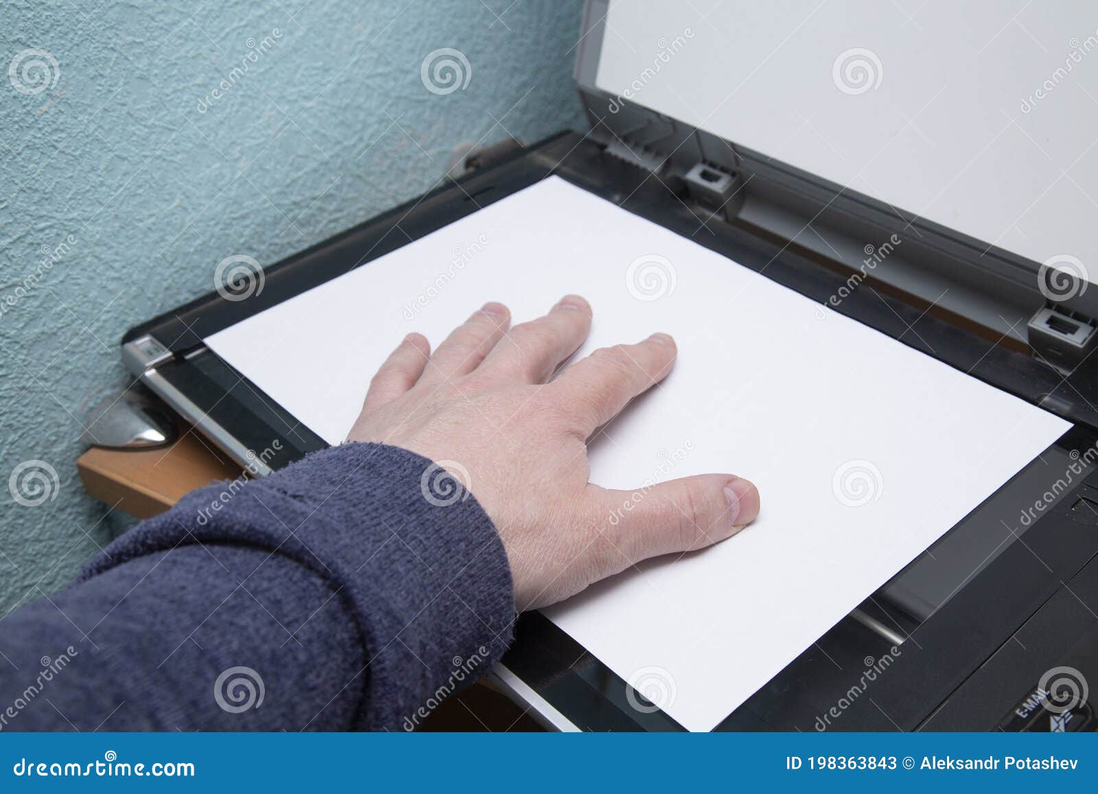 Scanner for Scanning Documents. Office Everyday Equipment Stock Image Image of office, copy