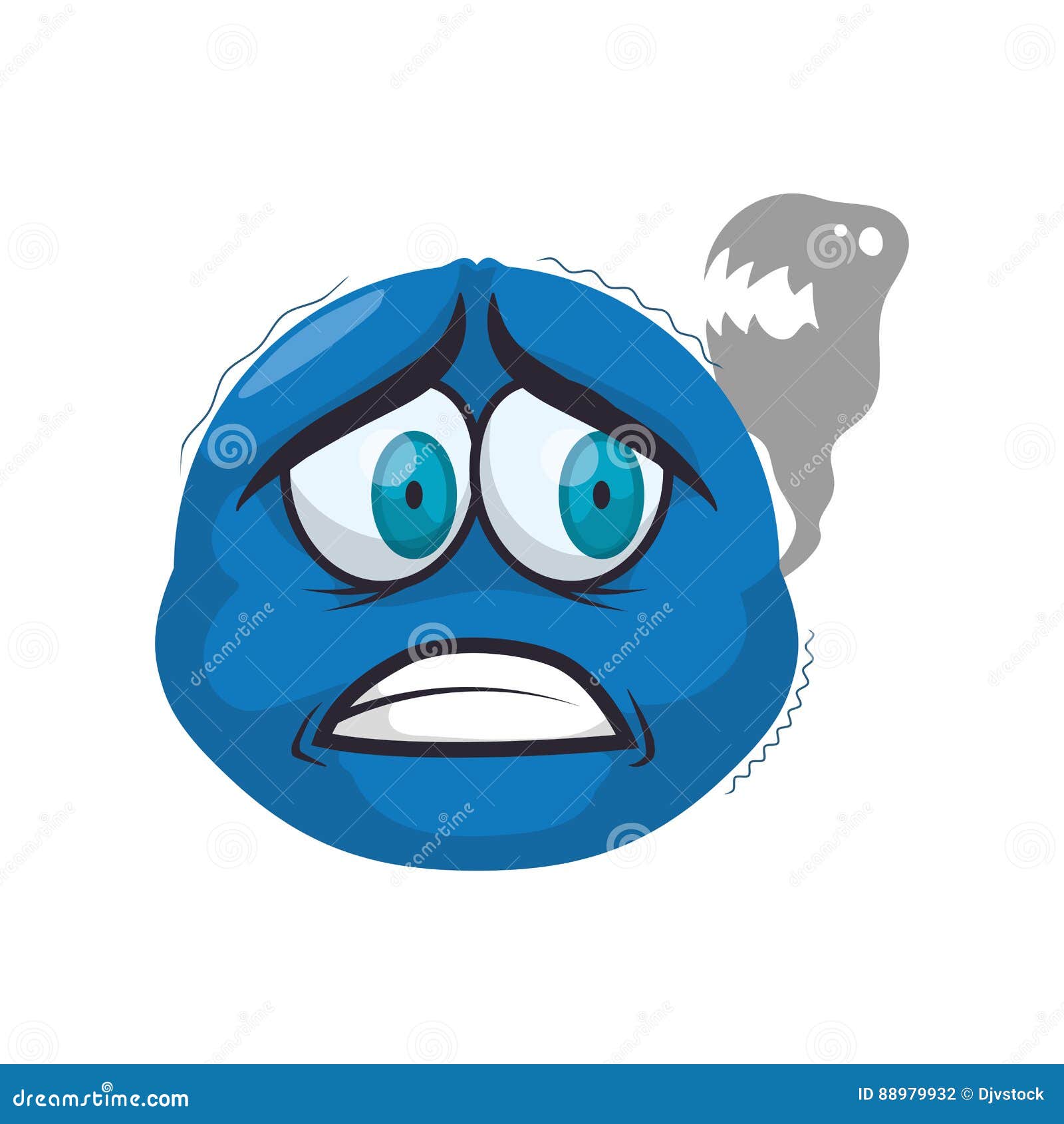 Scared cartoon face Stock Vector Image & Art - Alamy