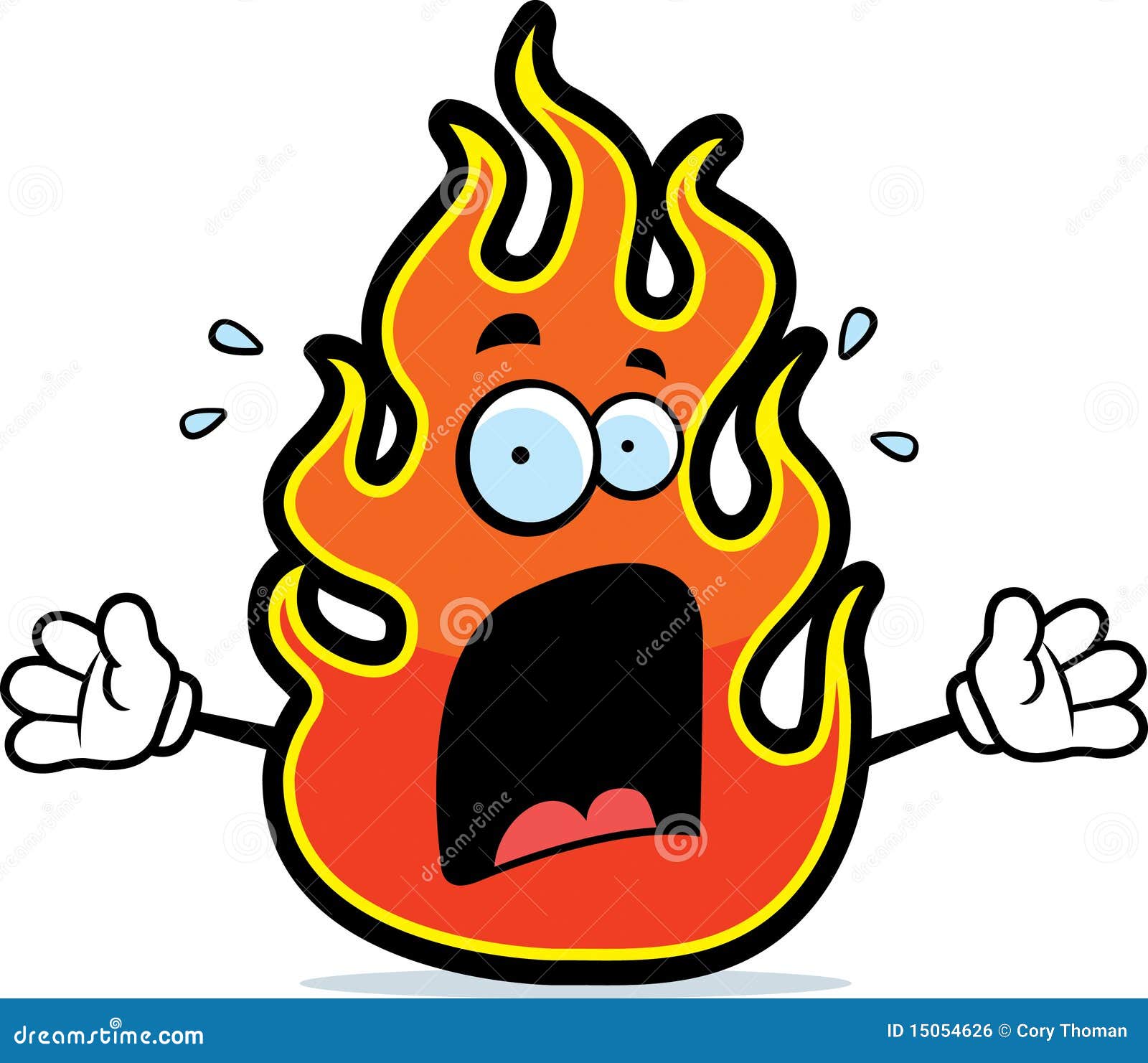 Scared Flame stock vector. Illustration of panic, flame - 15054626 Scared Flame stock vector. Illustration of panic, flame - 15054626