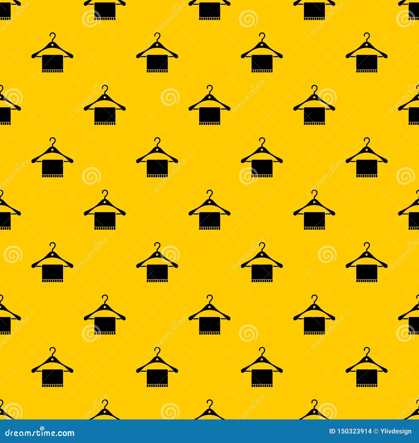 scarf on coat hanger pattern 