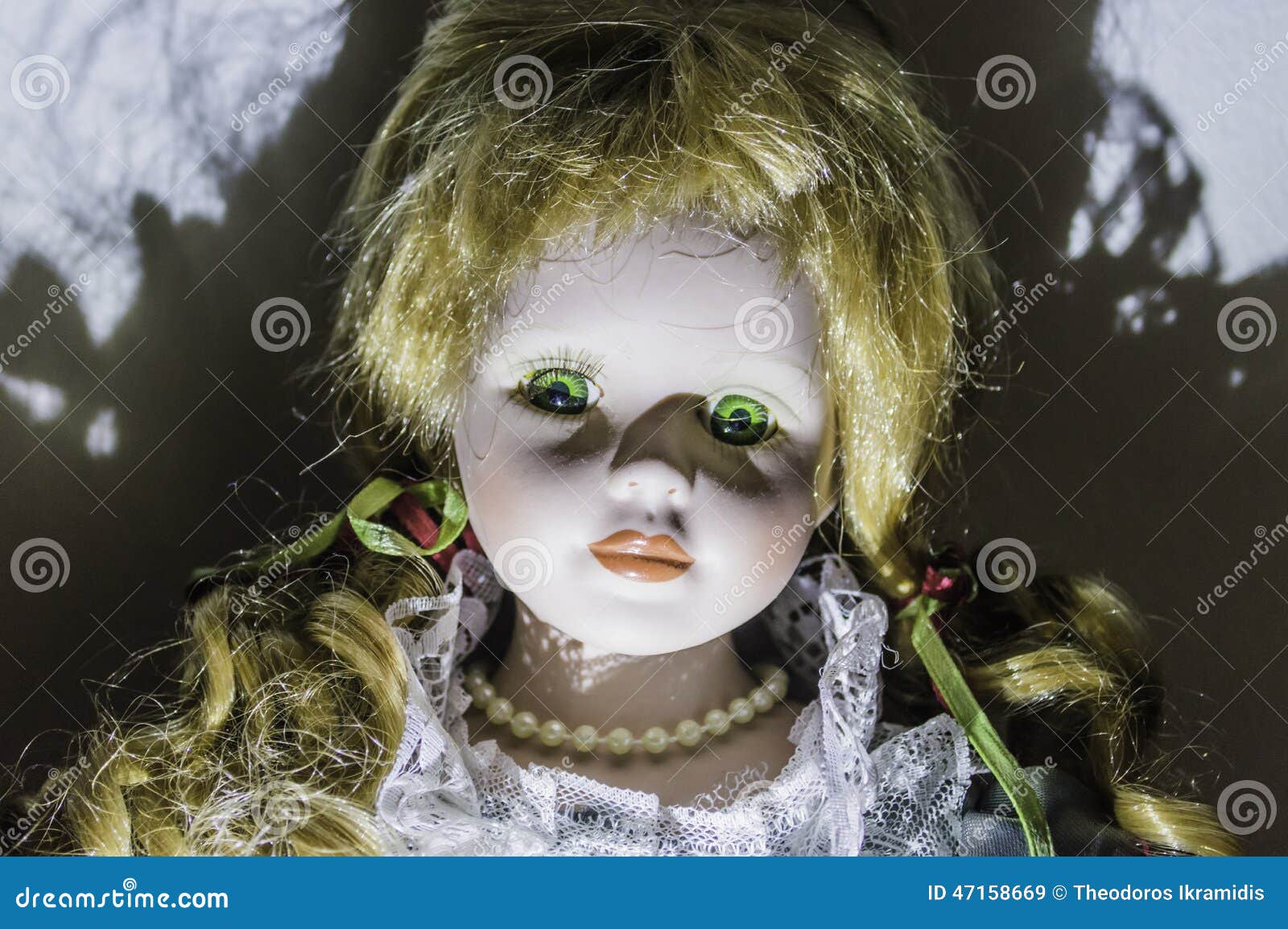Creepy Doll Spooky Scary Dark Skin Brown Curly Hair Bloody Fangs Vampire  OOAK Horror Prop Dark Evil Gothic Halloween Decor Unusual Gift - Etsy
